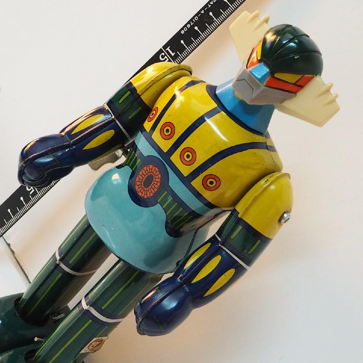 タカラ【鋼鉄ジーグ 】当時物ブリキ ゼンマイ歩行ロボットTIN TOY
