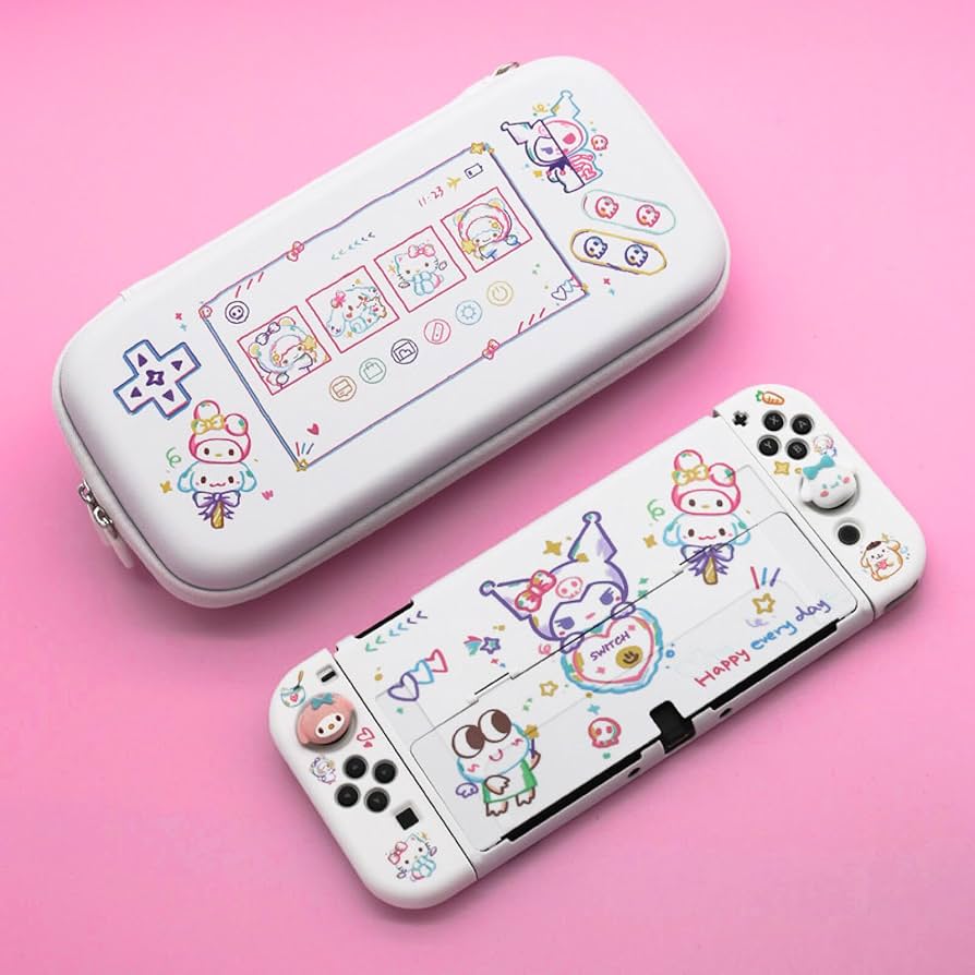 Amazon.co.jp: Switch OLED 保護カバー セット スイッチ 有機EL 可愛い