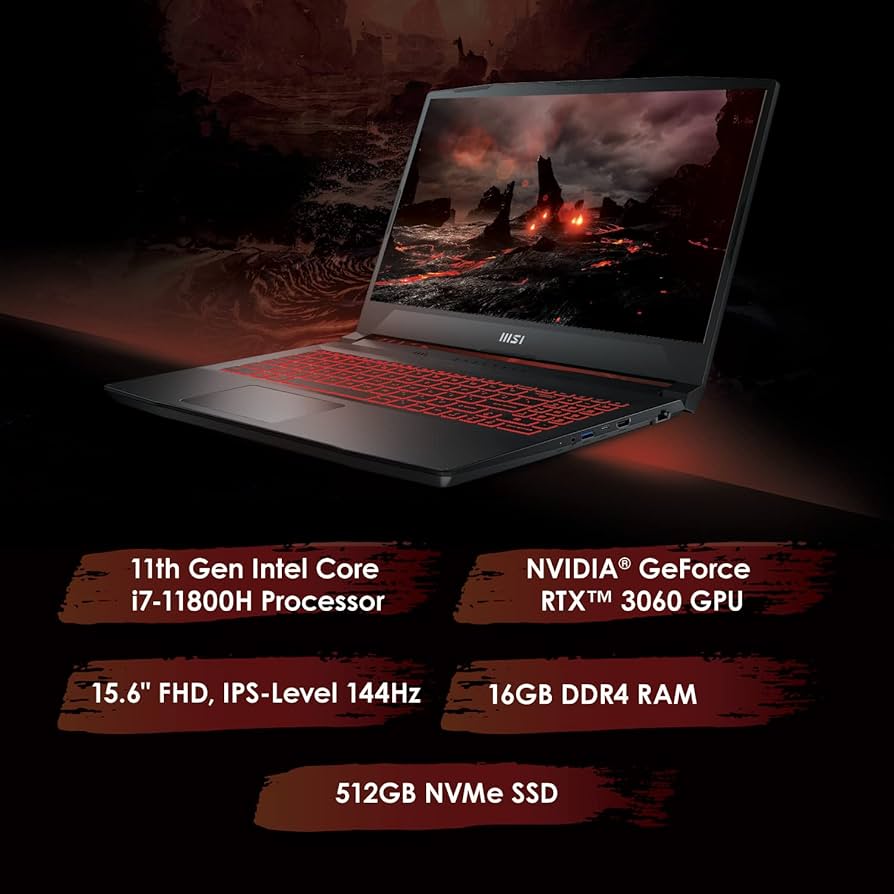 Amazon.com: MSI Katana GF66 15.6