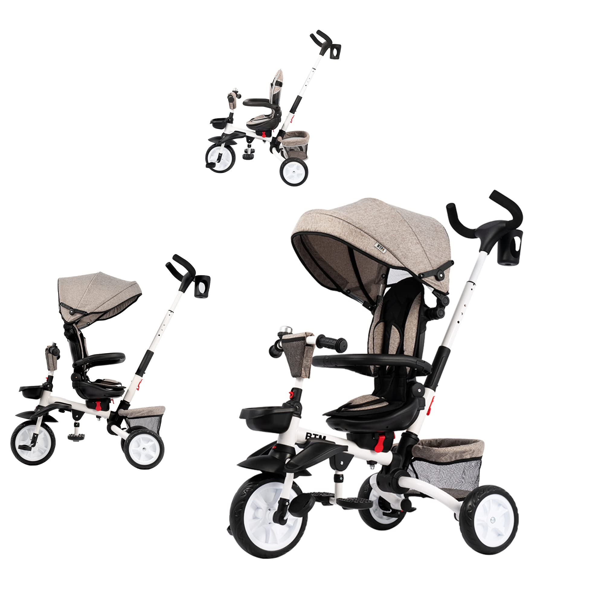 Amazon.co.jp: BTM 子供用三輪車 折りたたみ 三輪車 カバー ベビーカー