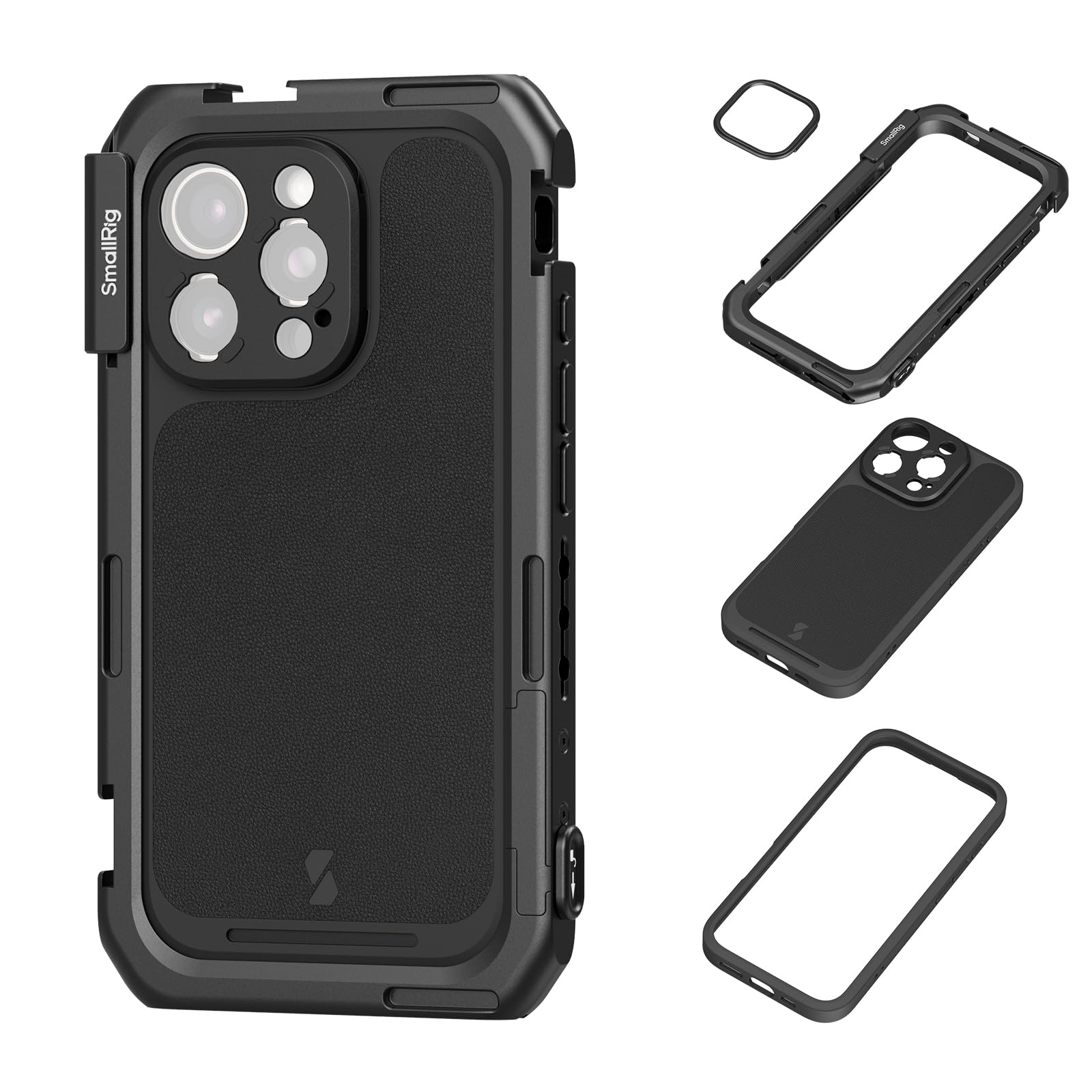 Amazon.co.jp: SmallRig スマホビデオケージ iPhone 16 Pro用 T