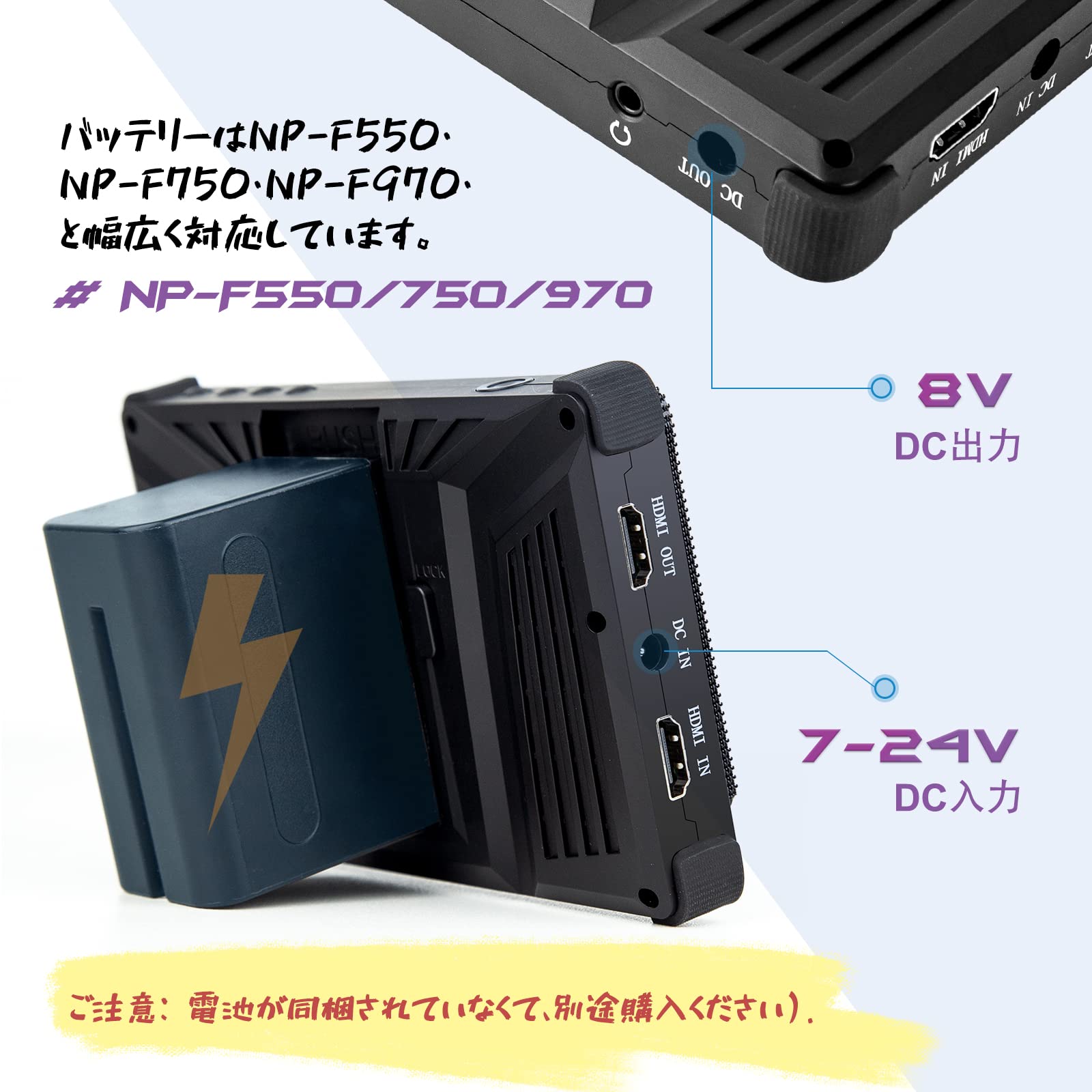 Amazon | Desview P5II カメラモニター 撮影用モニター 800nits 高輝度
