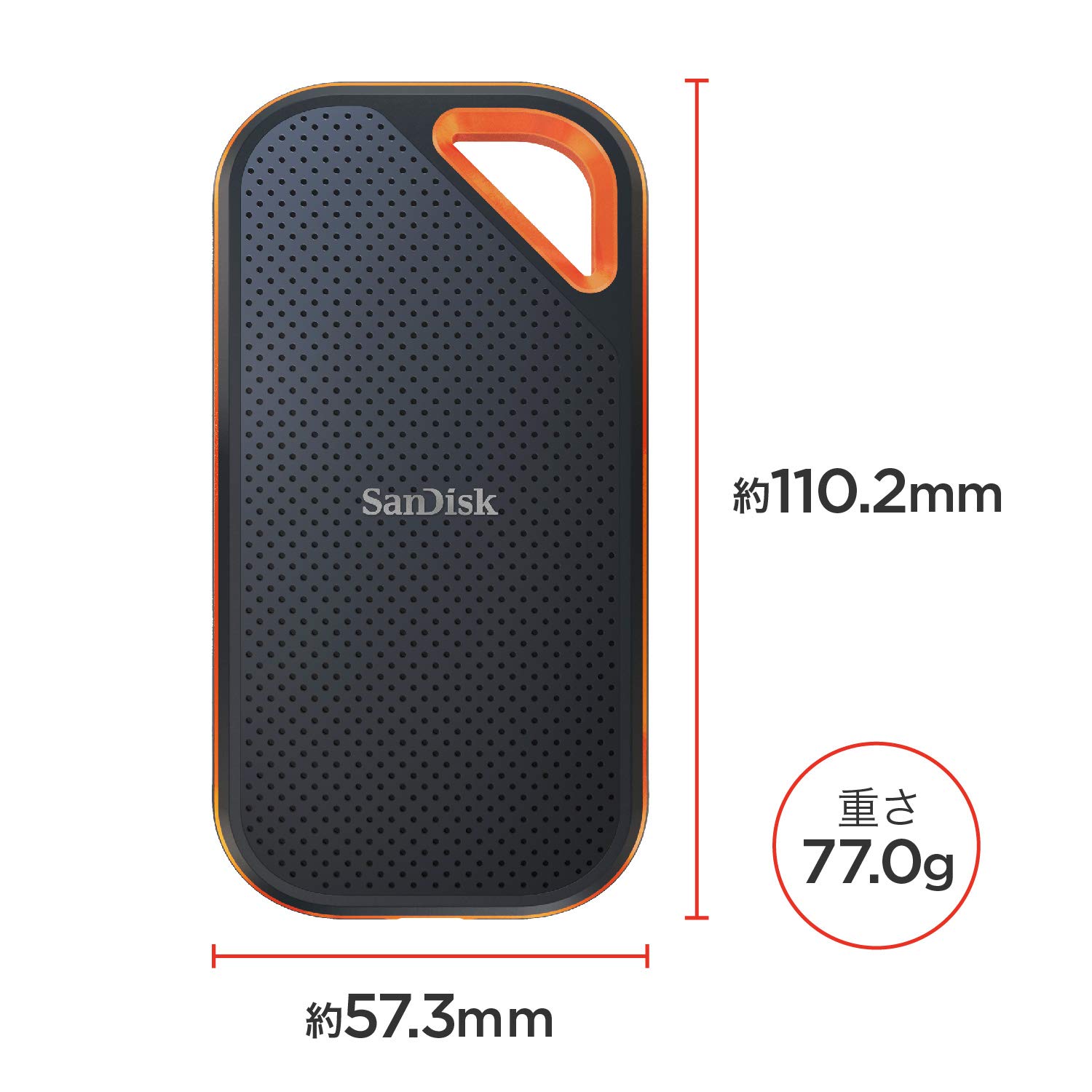 Amazon | SanDisk ポータブルSSD 1TB 最大1050MB/秒 【PS4 メーカー