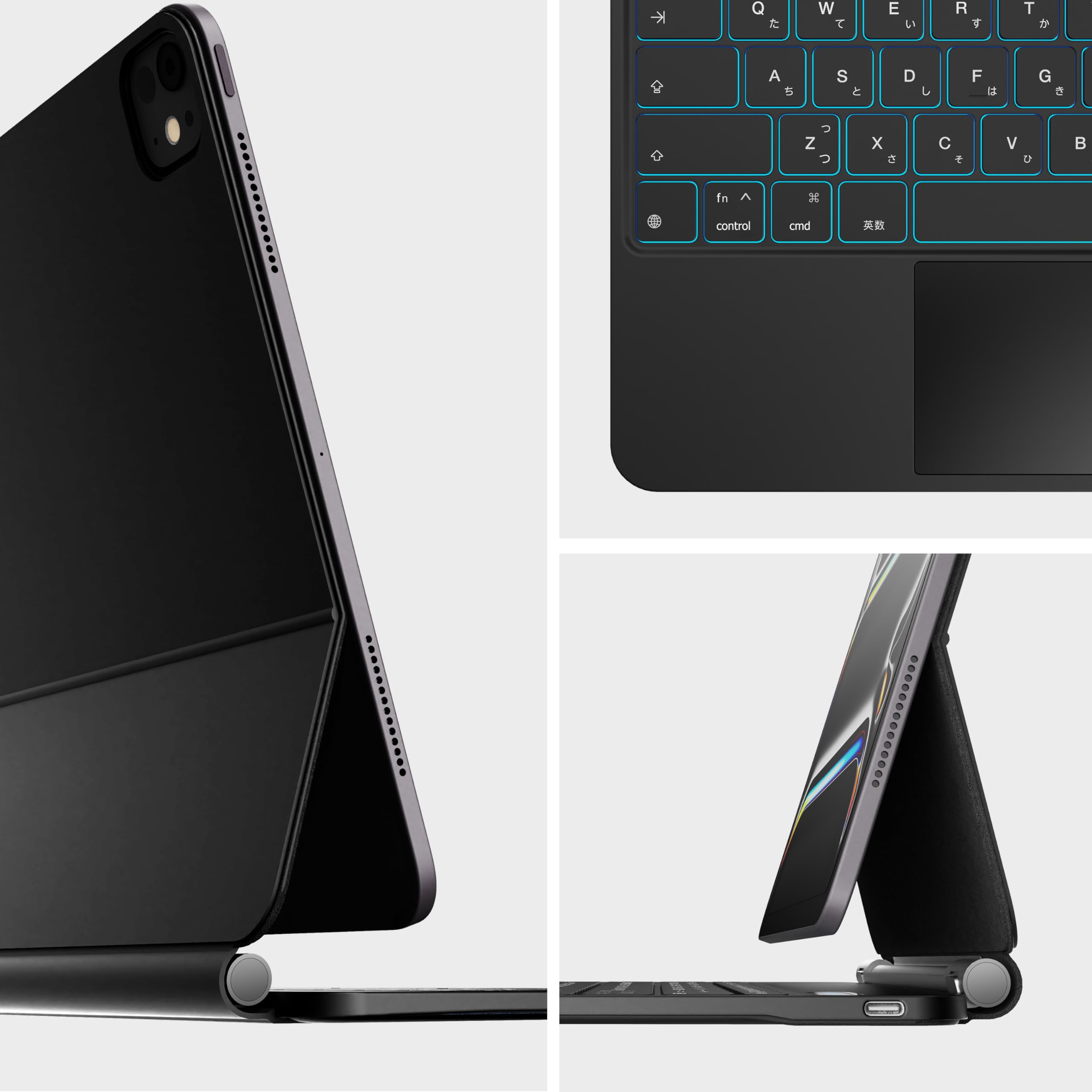 Amazon.co.jp: iPad Pro 13インチ キーボード付きケース 2024 (M4)専用