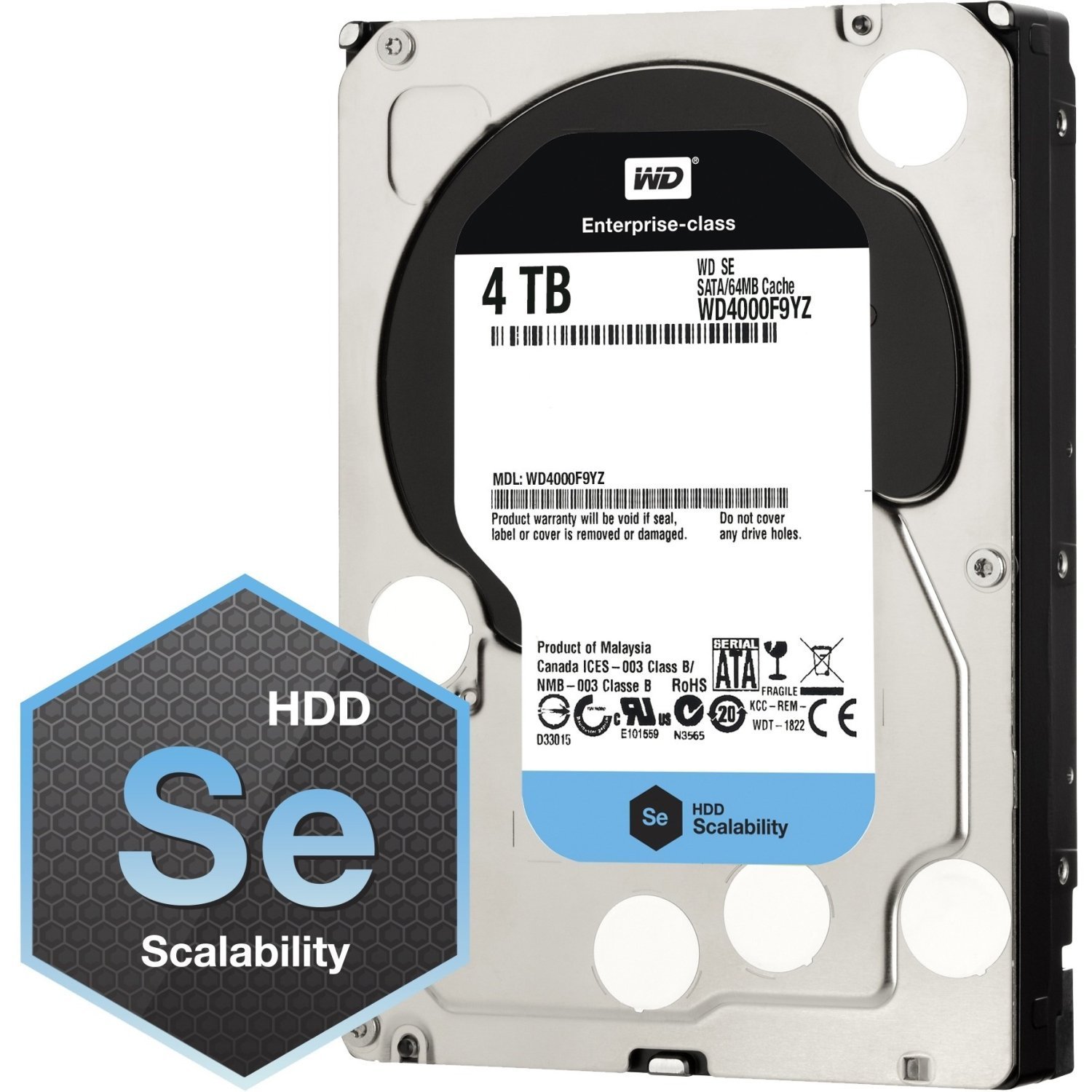 Amazon.com: Western Digital Se Wd4000F9Yz 4Tb 7200Rpm Sata3/Sata