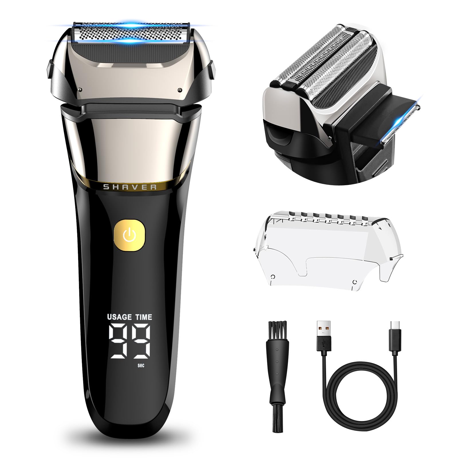 Amazon | シェーバーメンズ 2024革新モデル 電気シェーバー 髭剃り