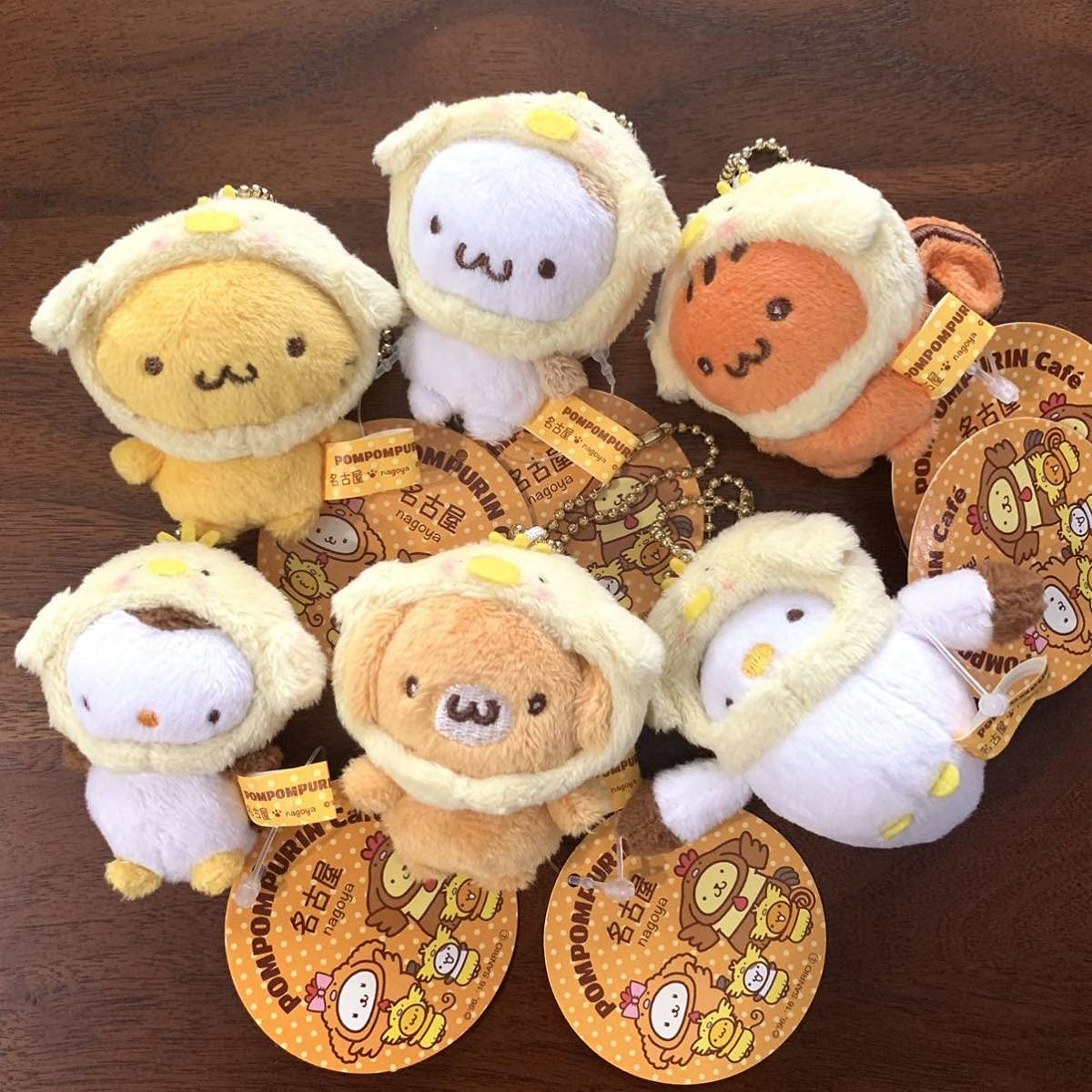 Amazon.co.jp: ポムポムプリン カフェ 名古屋 ぬいぐるみ マスコット