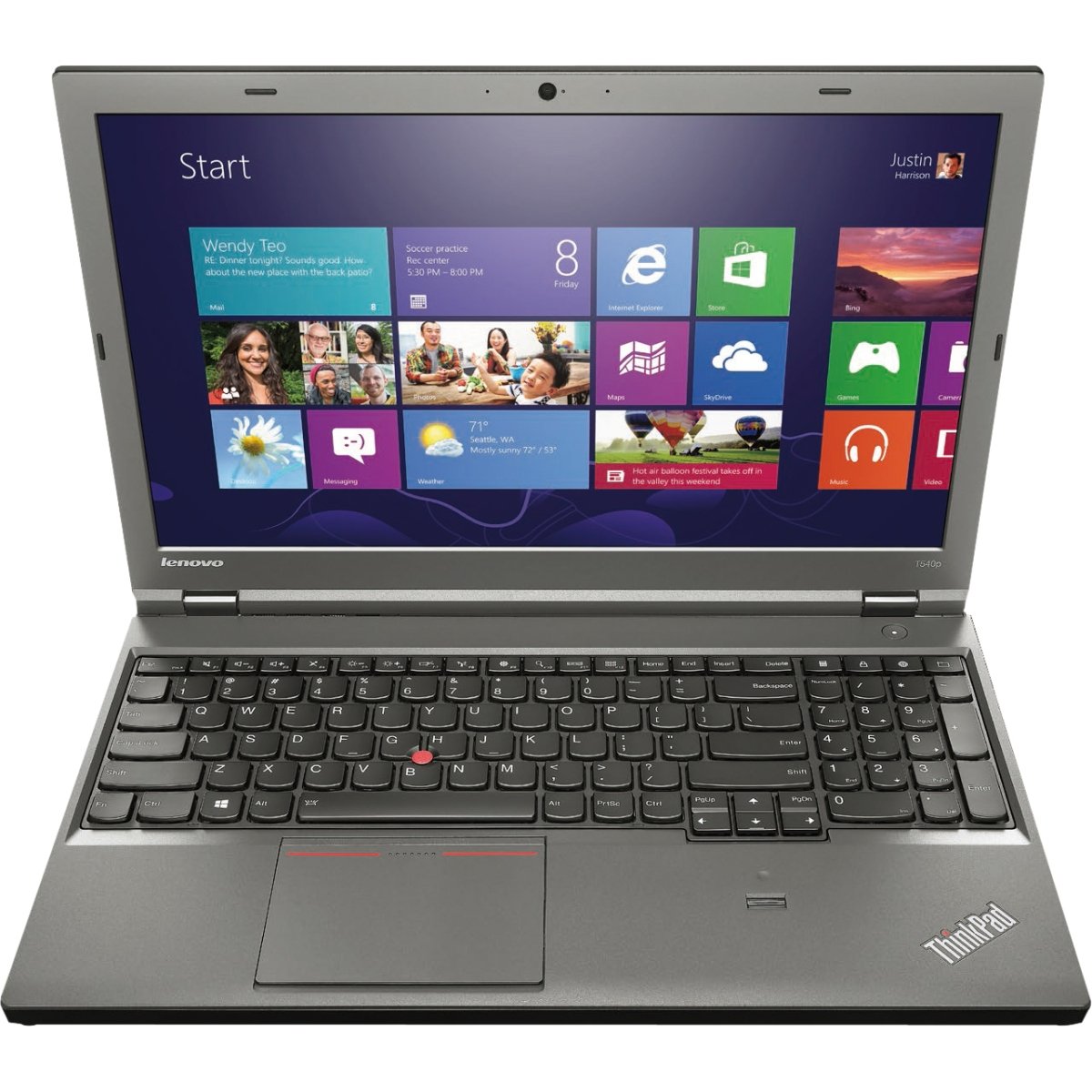 Amazon.com: Lenovo ThinkPad T540p 20BE004FUS 15.6-Inch Laptop (2.6