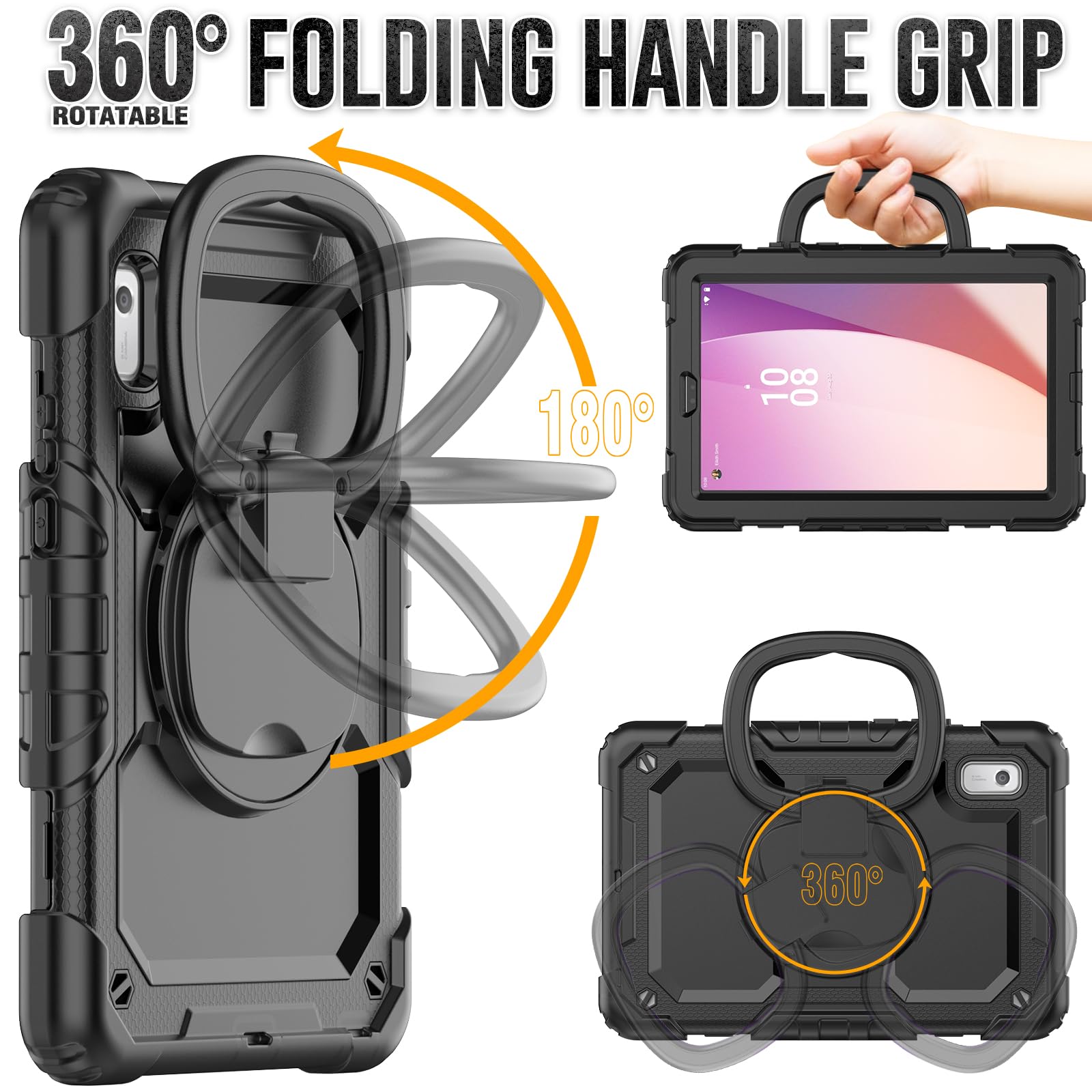 Amazon.co.jp: Doo Lenovo Tab M9 ケース 耐衝撃 ZAC30178JP用ケース