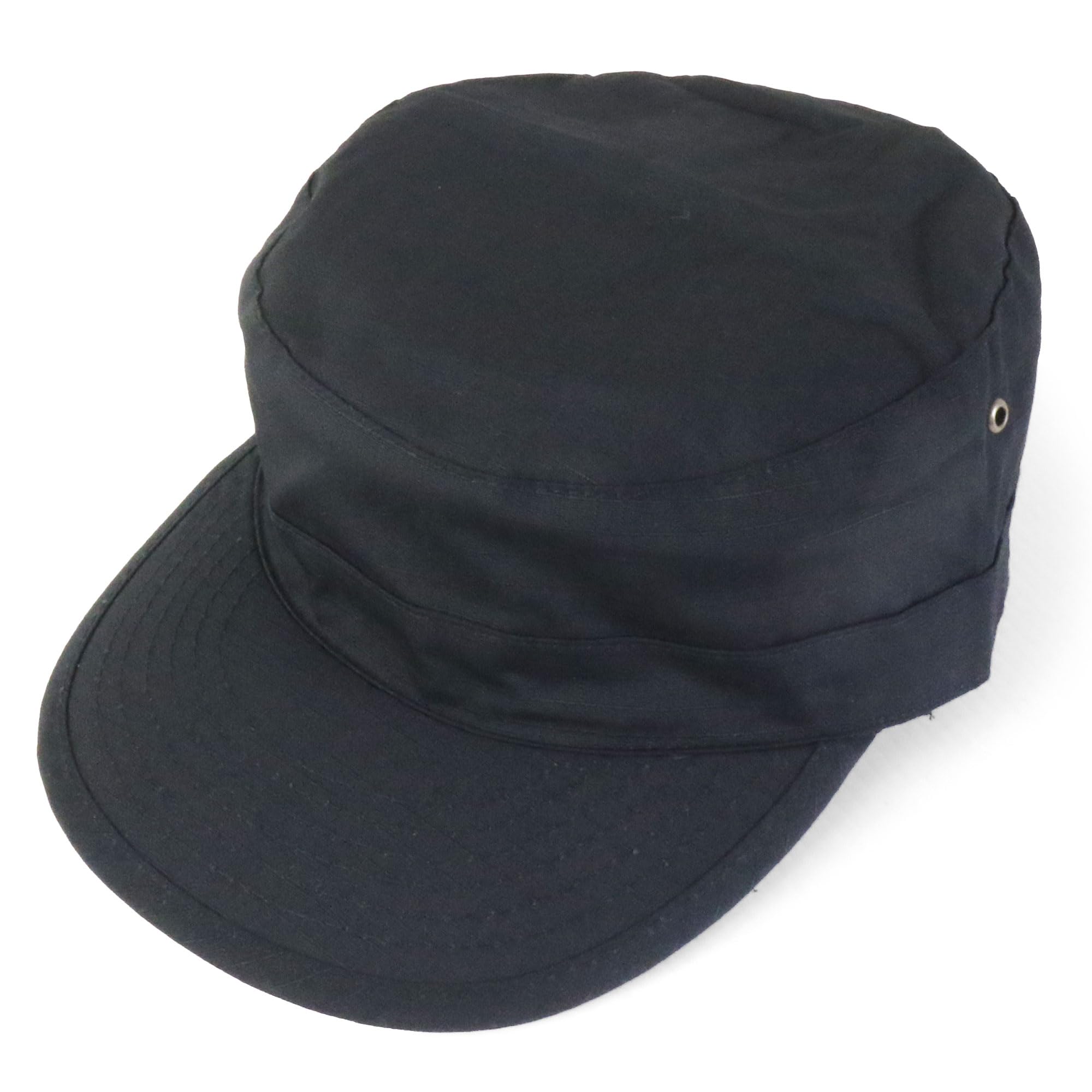 Amazon | [SHENKEL] ミリタリーキャップ パトロールキャップ 黒