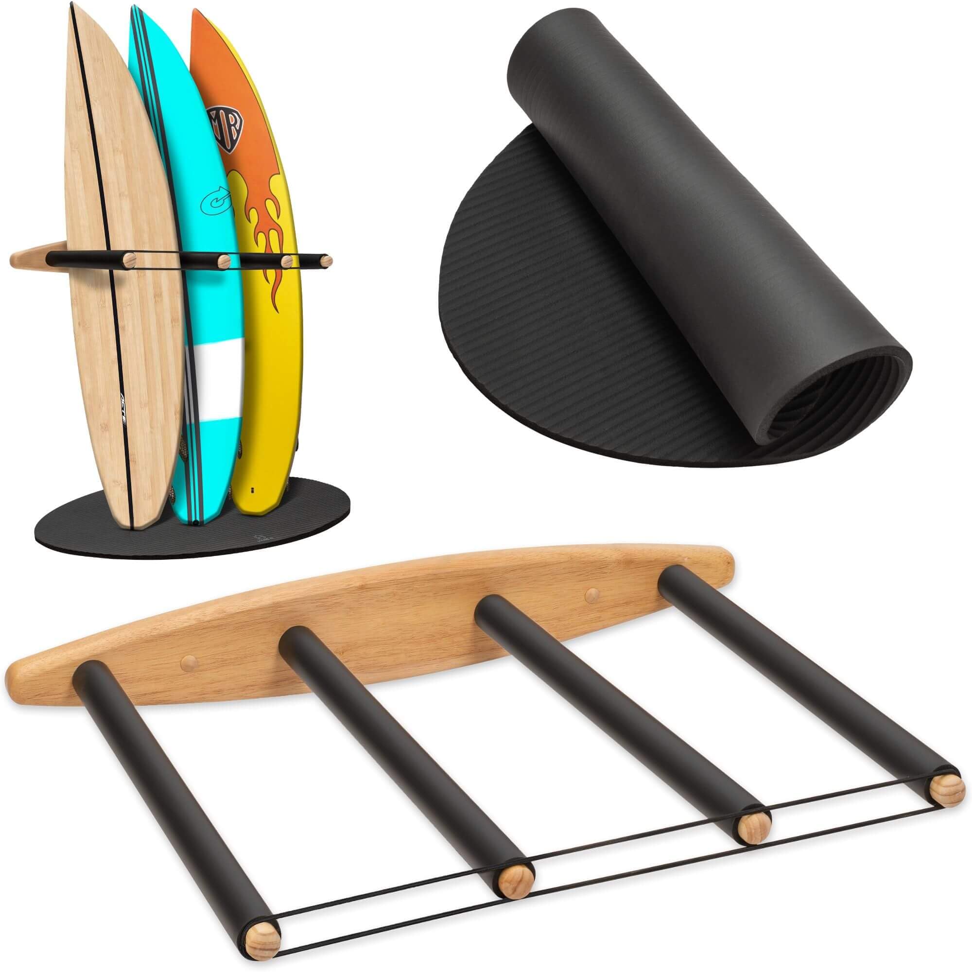 Amazon.com: Hang 11 Vertical Surfboard Rack - Surf Racks for Wall