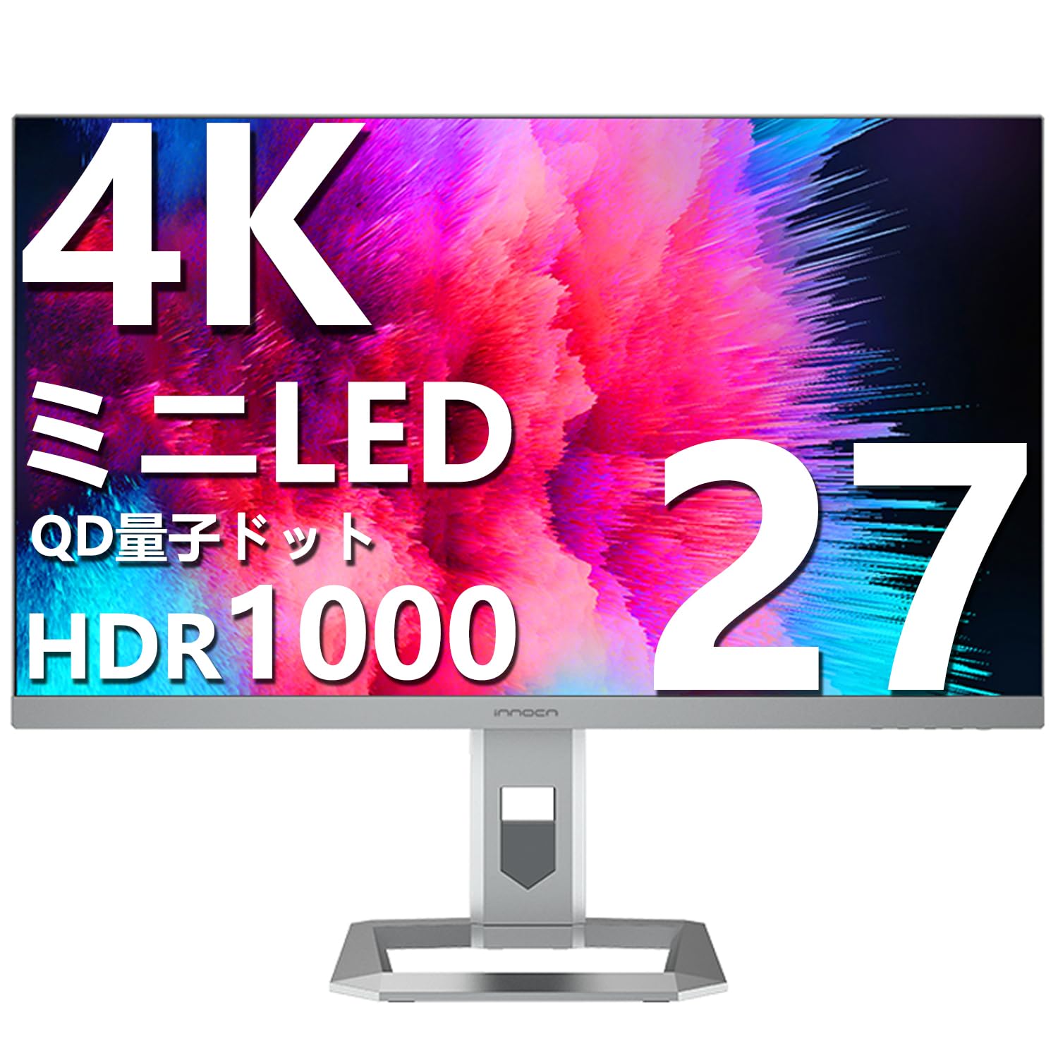 Amazon.co.jp: 27インチ 4K ミニLEDモニター, HDR1000対応, Type-C90W