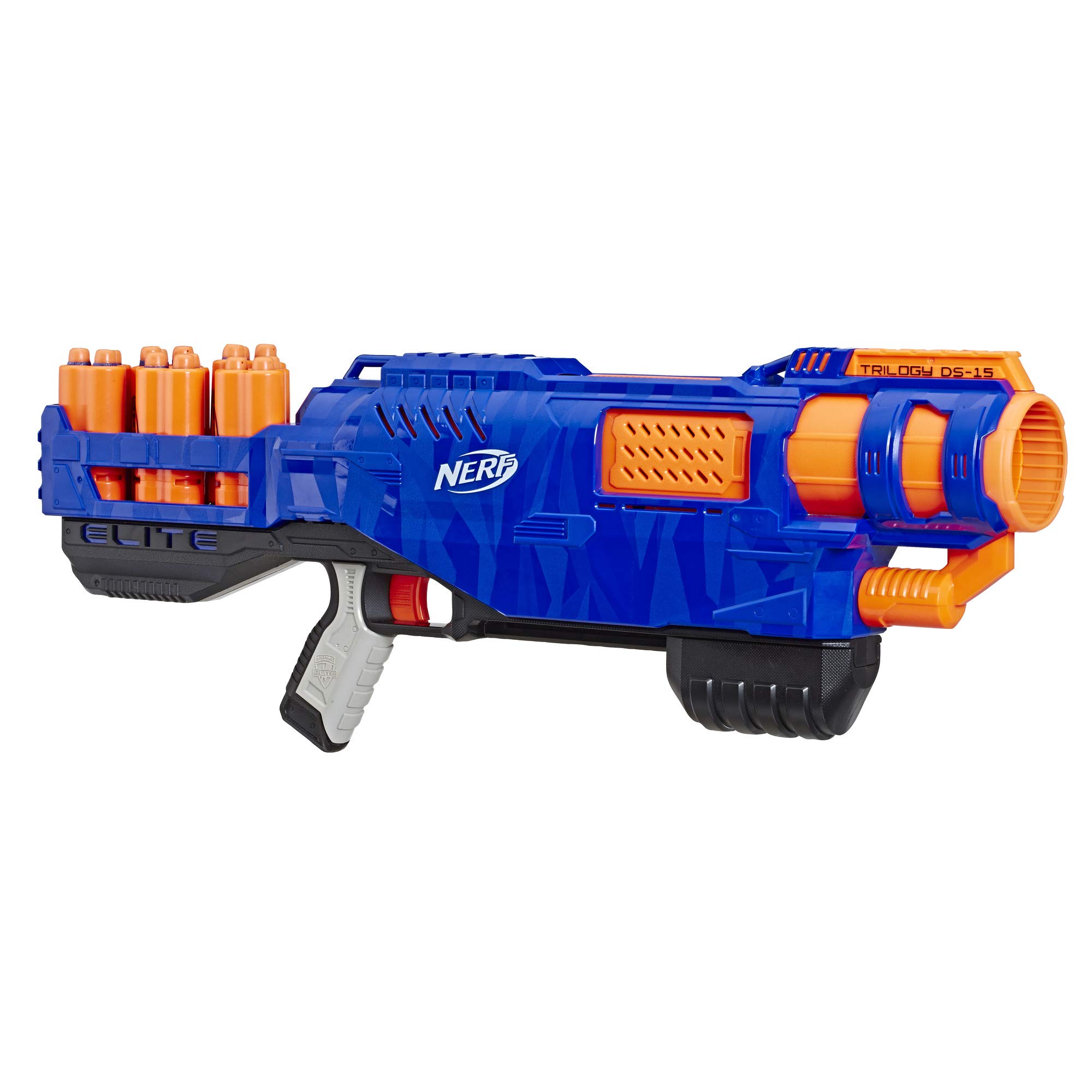 Amazon.com: NERF N-Strike Elite Trilogy DS-15 Toy Blaster with 15