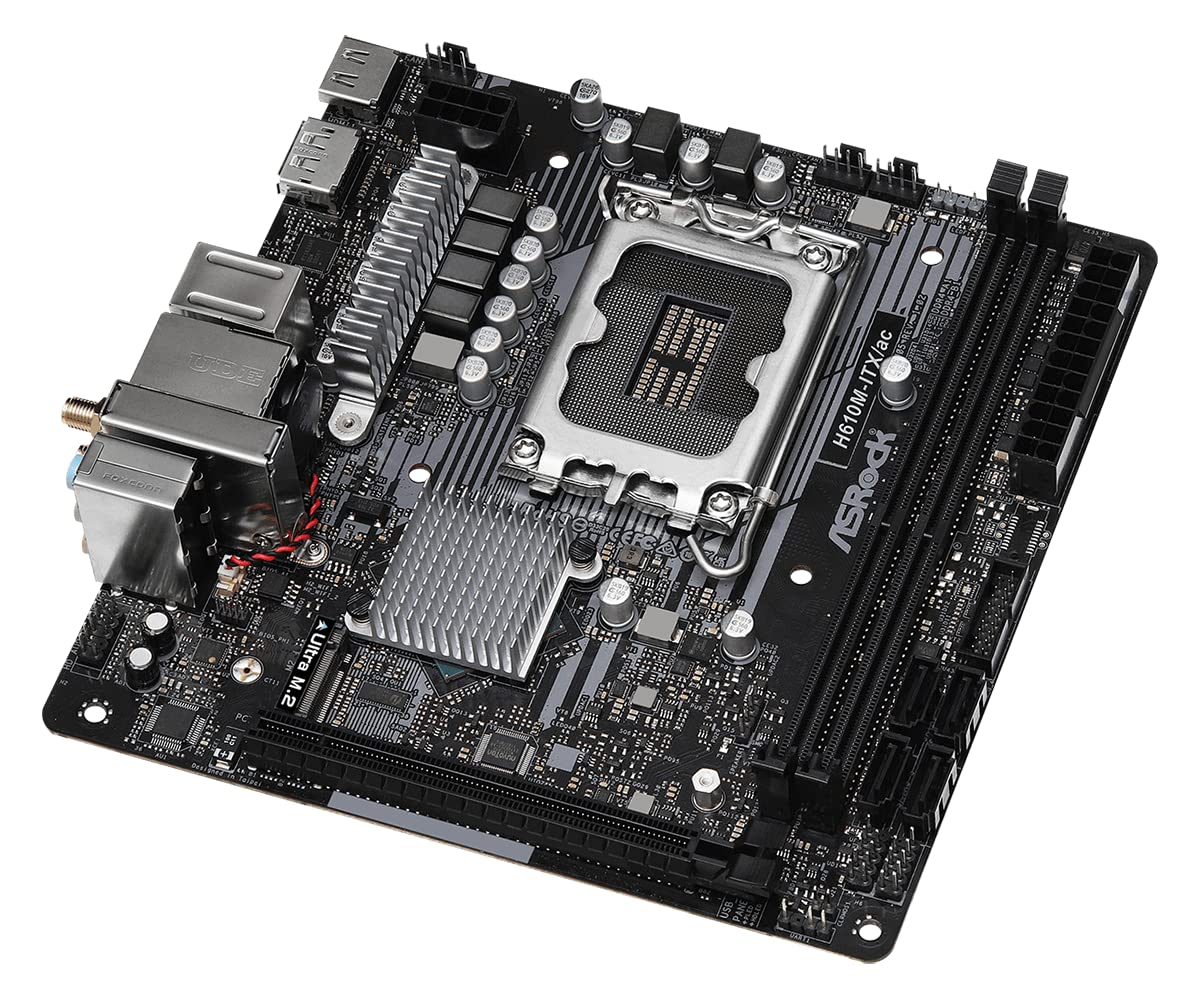 Amazon | ASRock マザーボード H610M-ITX/ac Intel H610 シリーズ 第12