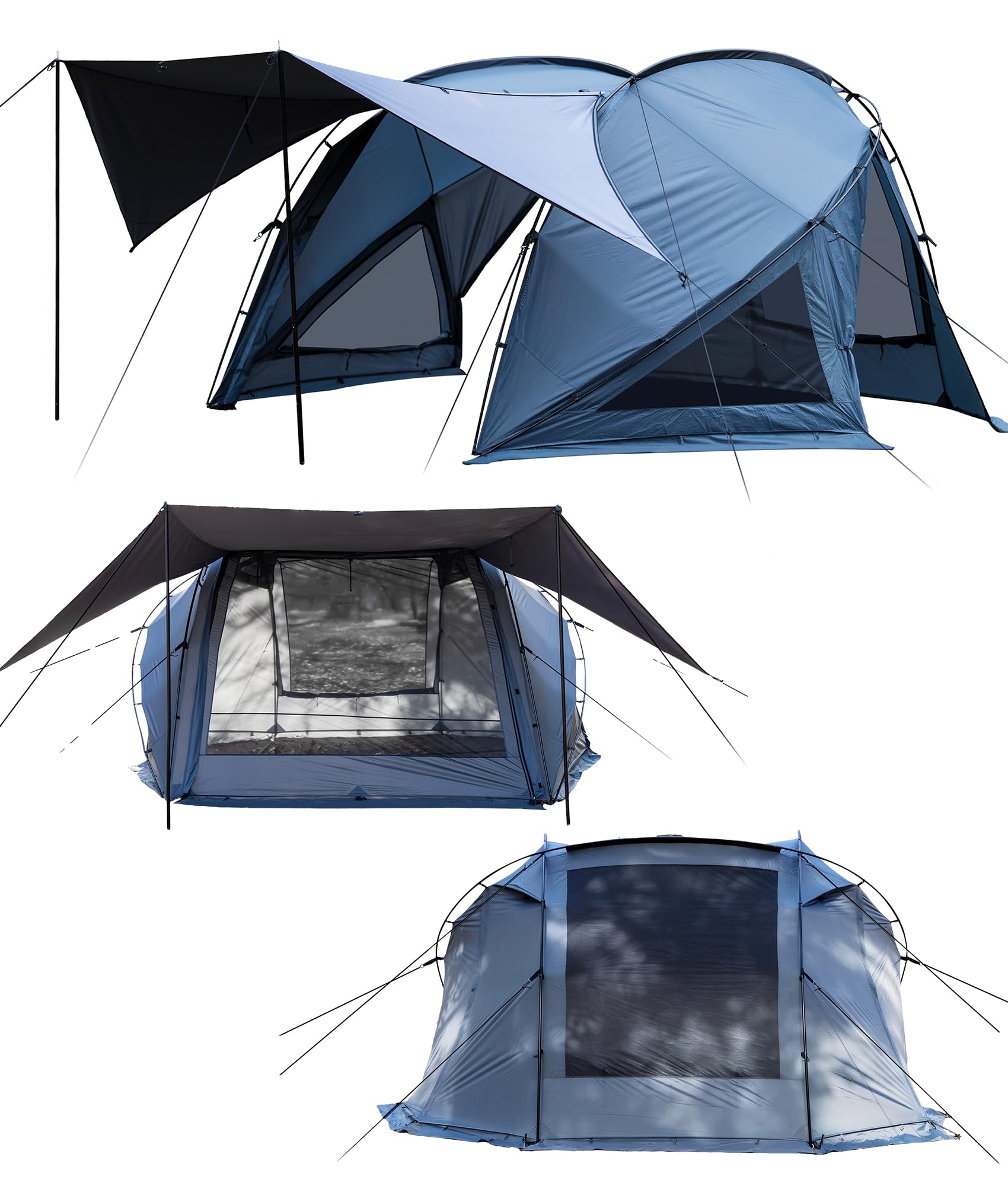 Amazon.co.jp: TOKYO CRAFTS オグニスドーム【焚き火特化/TCタープ付き