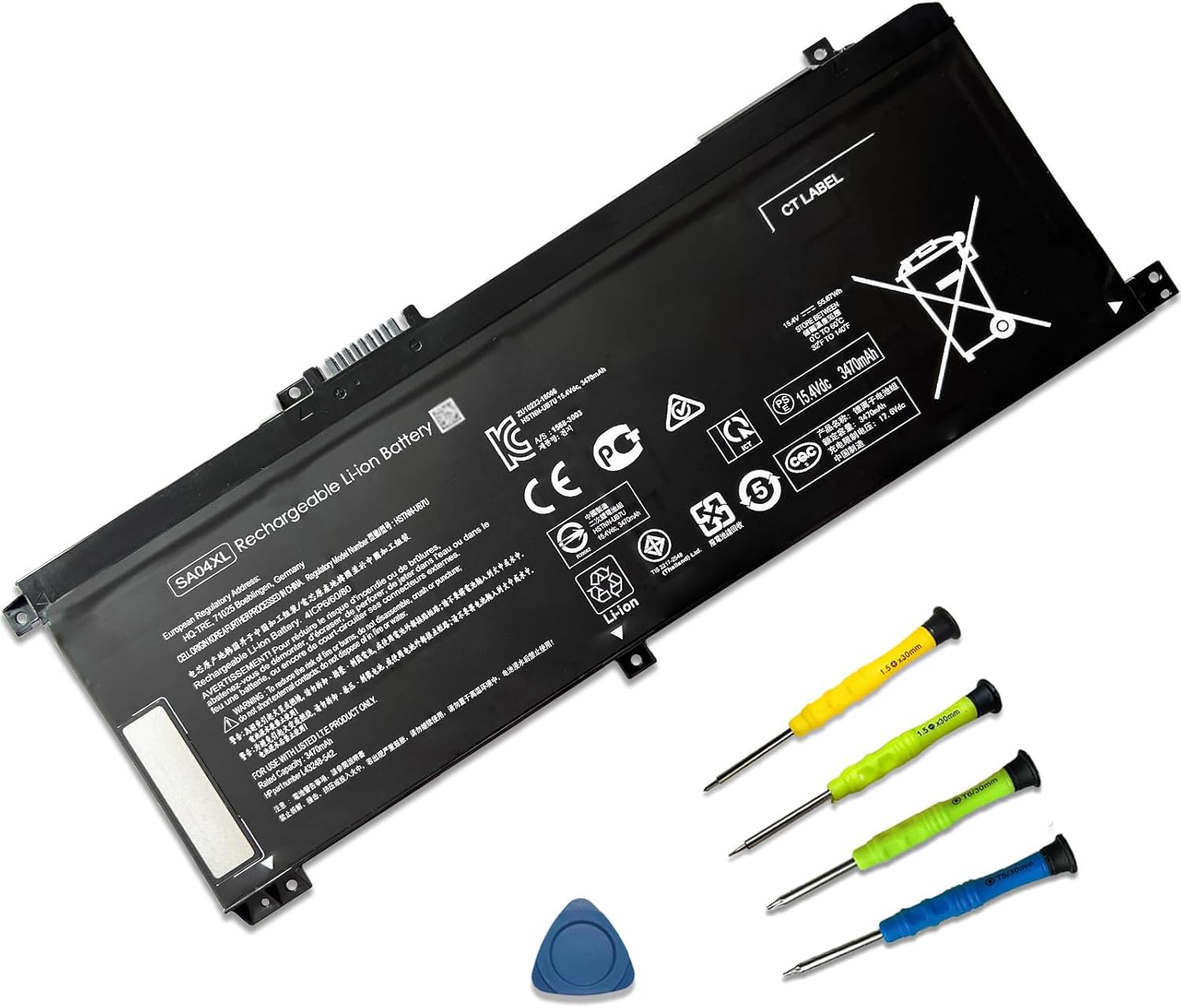 Amazon.com: SA04XL L43267-005 Laptop Battery Replacement for HP