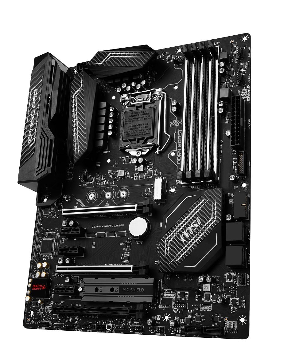 Amazon | MSI Z270 GAMING PRO CARBON ATXゲーミングマザーボード [第7