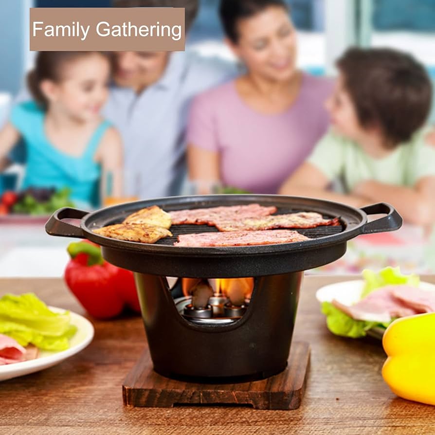 Amazon.com: Portable Tabletop Barbecue Grill, Smokeless Tabletop
