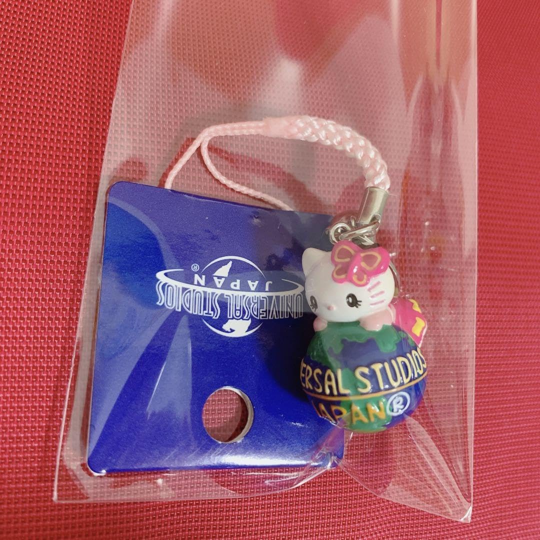 ハローキティ 根付 蝶 バタフライ 妖精 蓄光 ハローキティ 根付 蝶