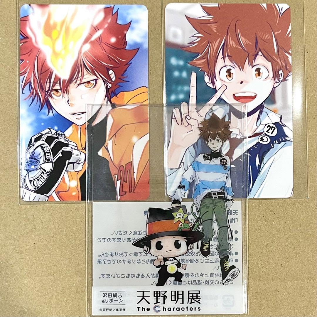 天野明展 入場者特典 30枚 クリアカード 沢田綱吉 ツナ リボーンREBORN