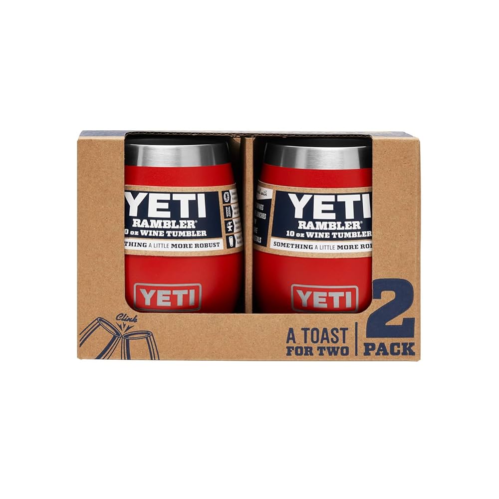 バーベキュー・調理用品 YETI Rambler Wine Tumbler 2 pack
