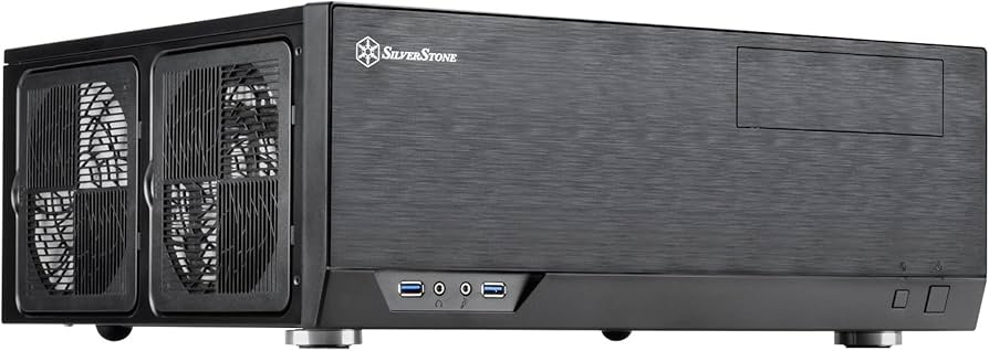 Amazon.co.jp: Silverstone Technology GD09 ホームシアター PC (HTPC