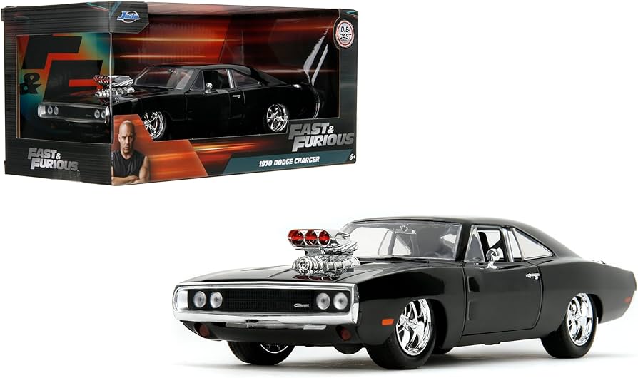 Amazon.com: Jada Toys Fast & Furious 1970 Dodge Charger Die-Cast