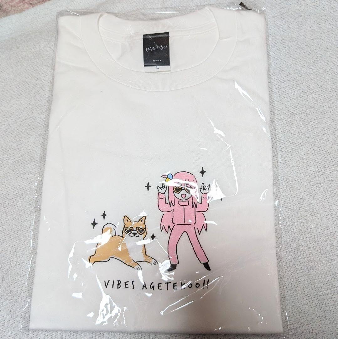 Amazon.co.jp: しました展 ぼざろ展 後藤ひとりTシャツ Lサイズ GO