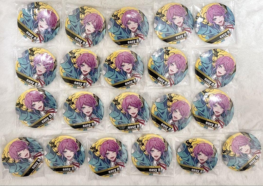 Amazon.co.jp: ヒプマイ ヒプノシスマイク 飴村 乱数 初期缶 缶バッジ