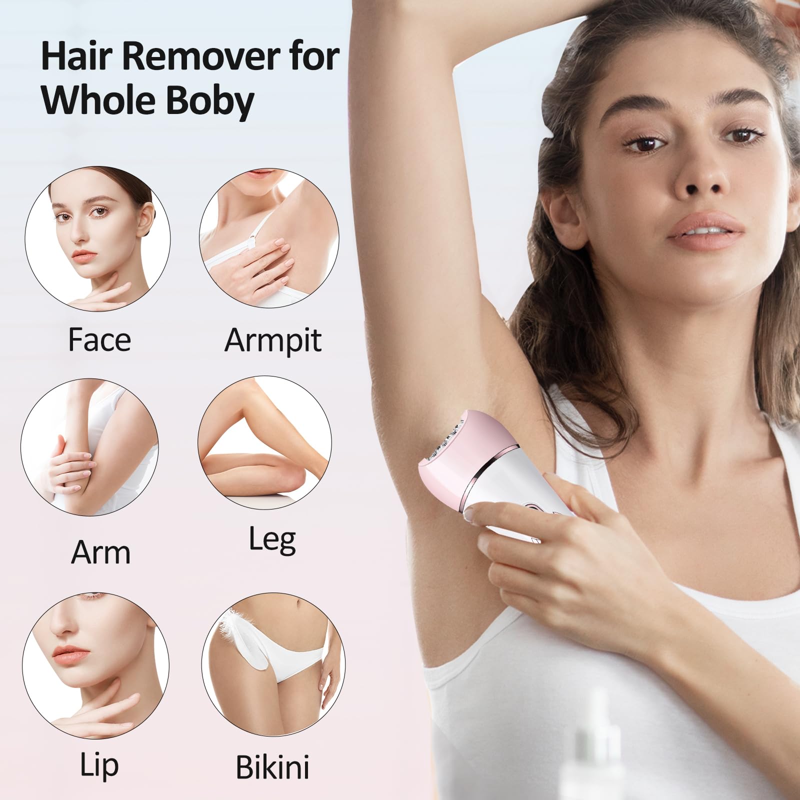 Amazon.com : Epilator for Women, 6 in 1 Hair Removal Epilator