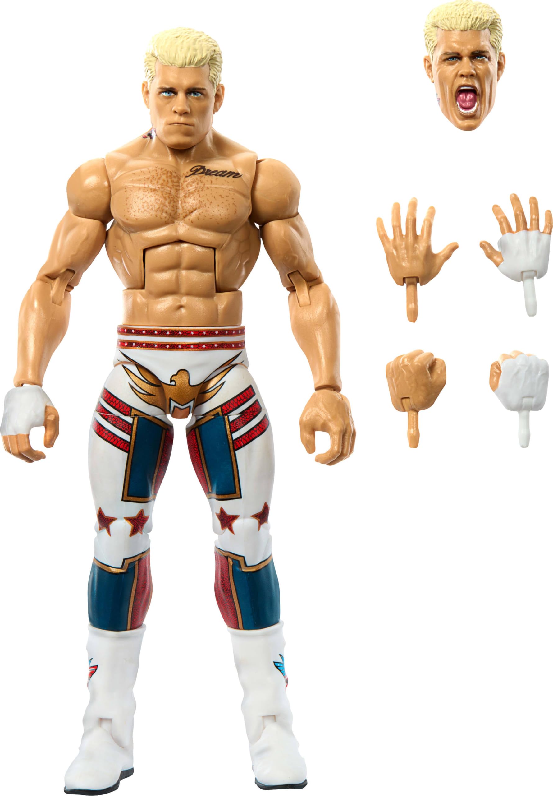 Amazon.com: Mattel WWE Elite Action Figure & Accessories, 6-inch