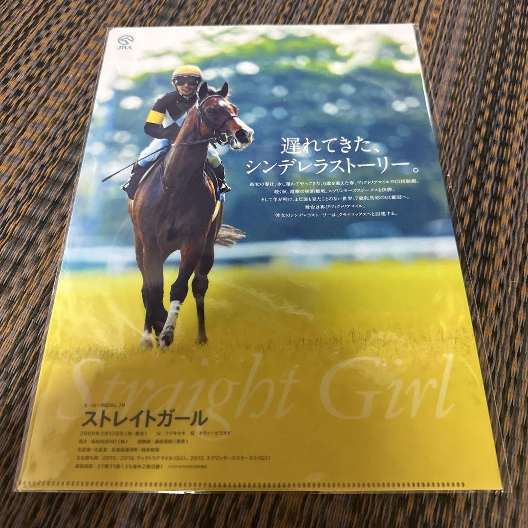 Amazon.co.jp: JRA ストレイトガール ヒーロー列伝 クリアファイル