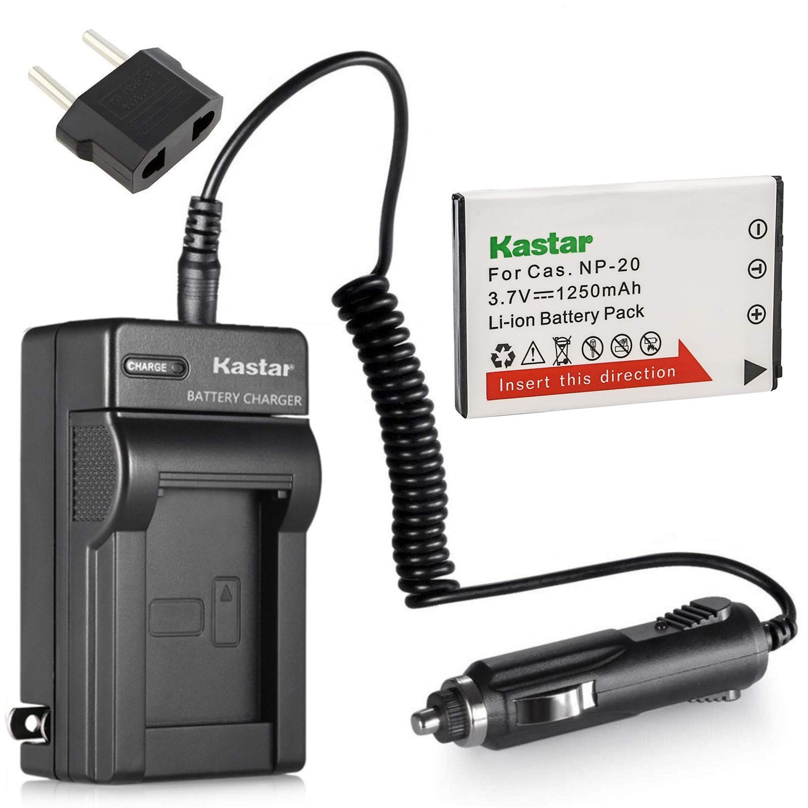 Amazon.com : Battery and Charger for Casio Exilim EX-Z60, EX-Z70
