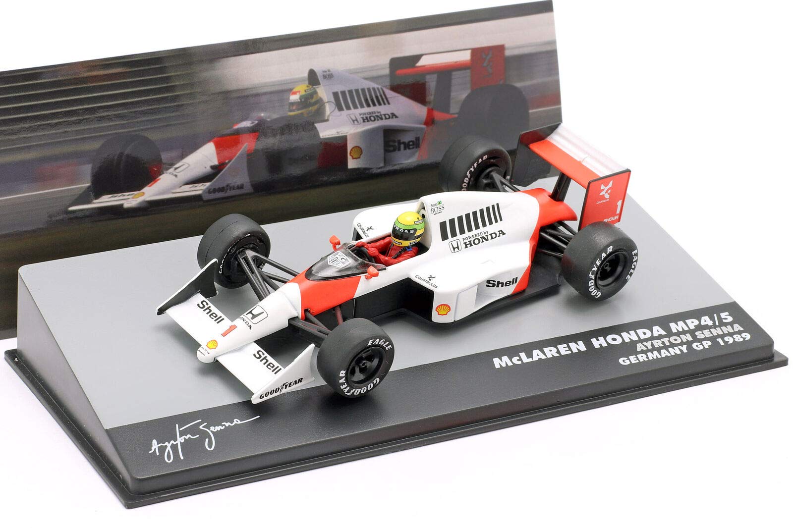 Amazon | アルタヤ 1/43 マクラーレン ホンダ F1 MP4/5 1989 ドイツGP
