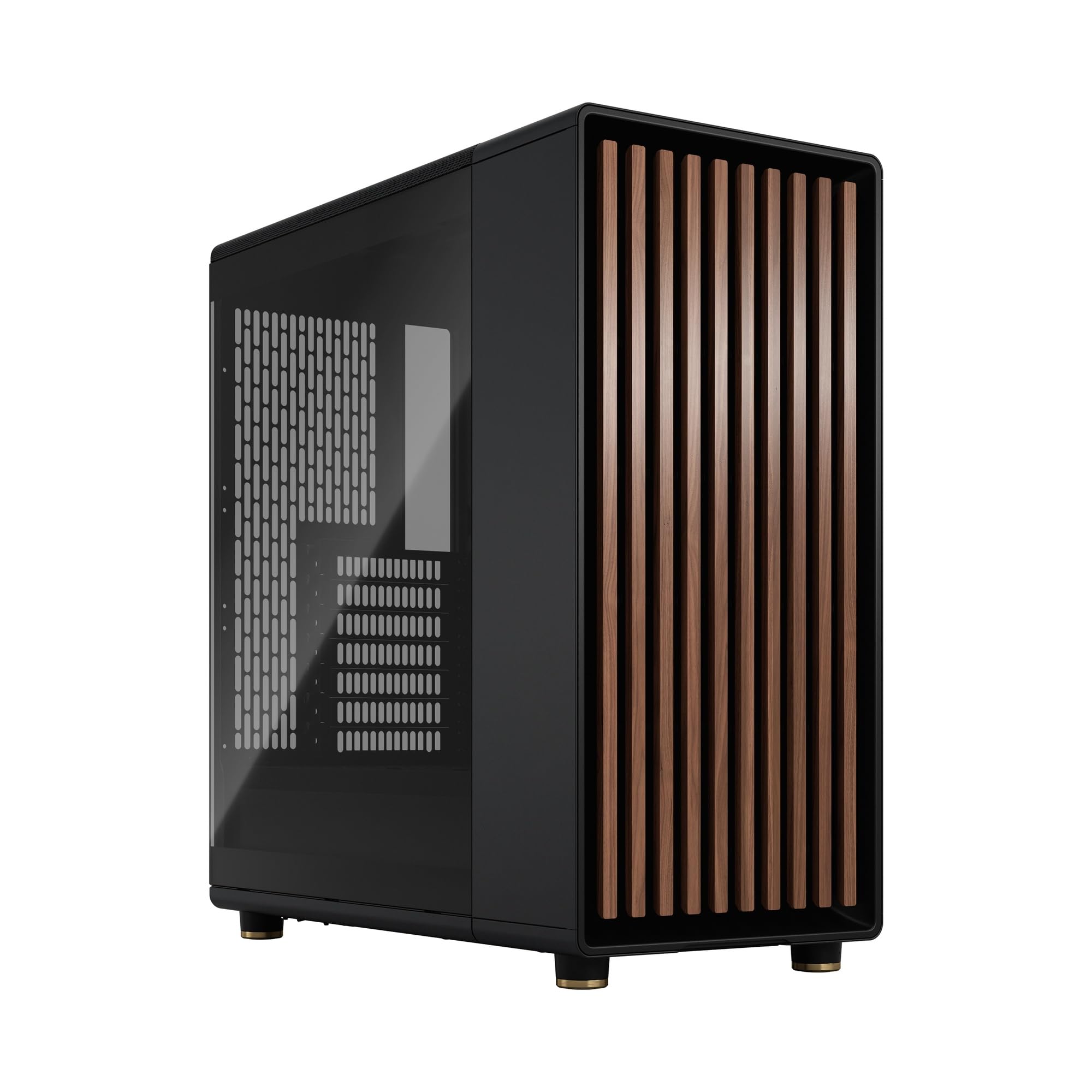 Amazon | Fractal Design North Charcoal Black TG Dark 木材使用