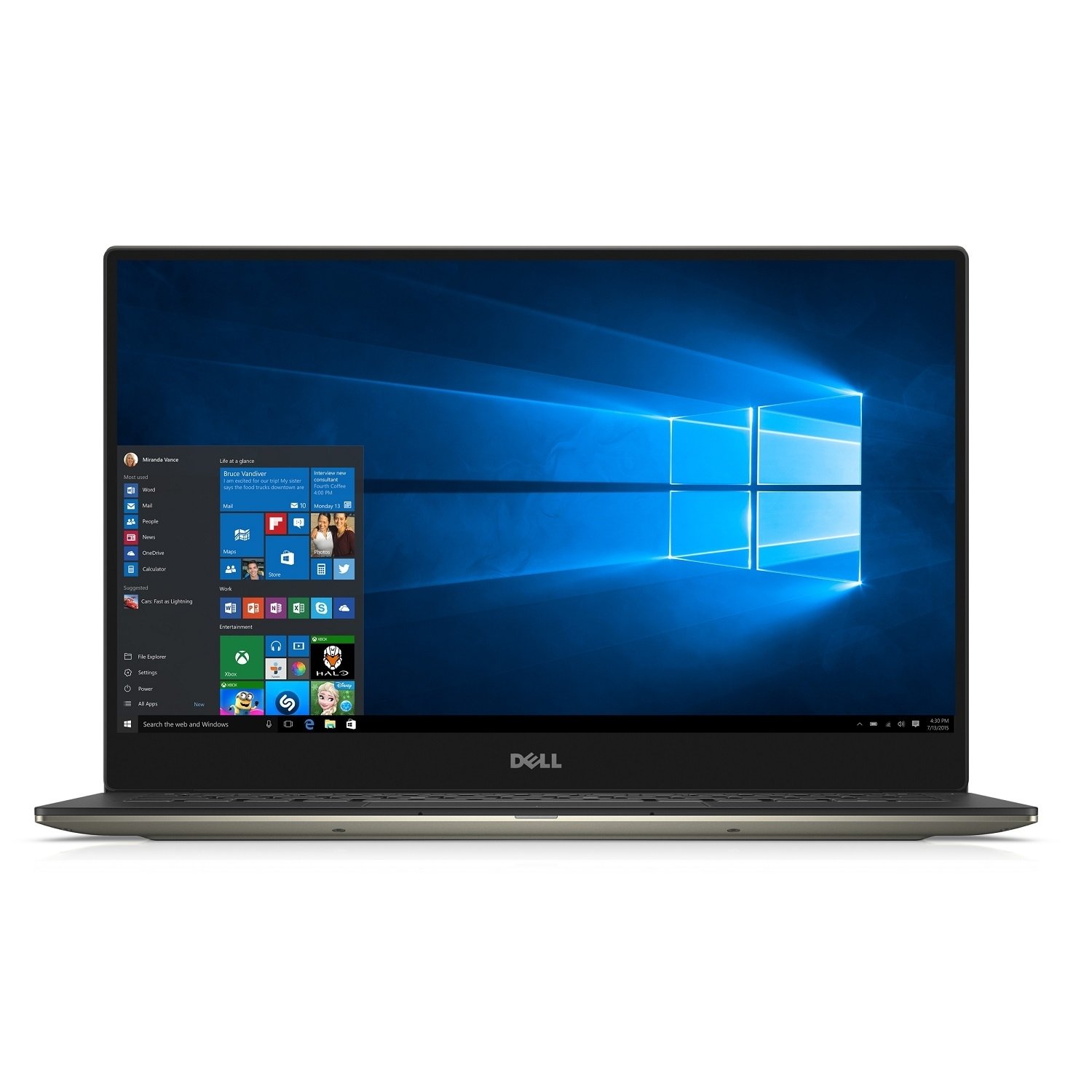 Dell XPS 13-9365 Intel Core i7-7Y75 X2 1.3GHz 8GB 256GB SSD 13.3in