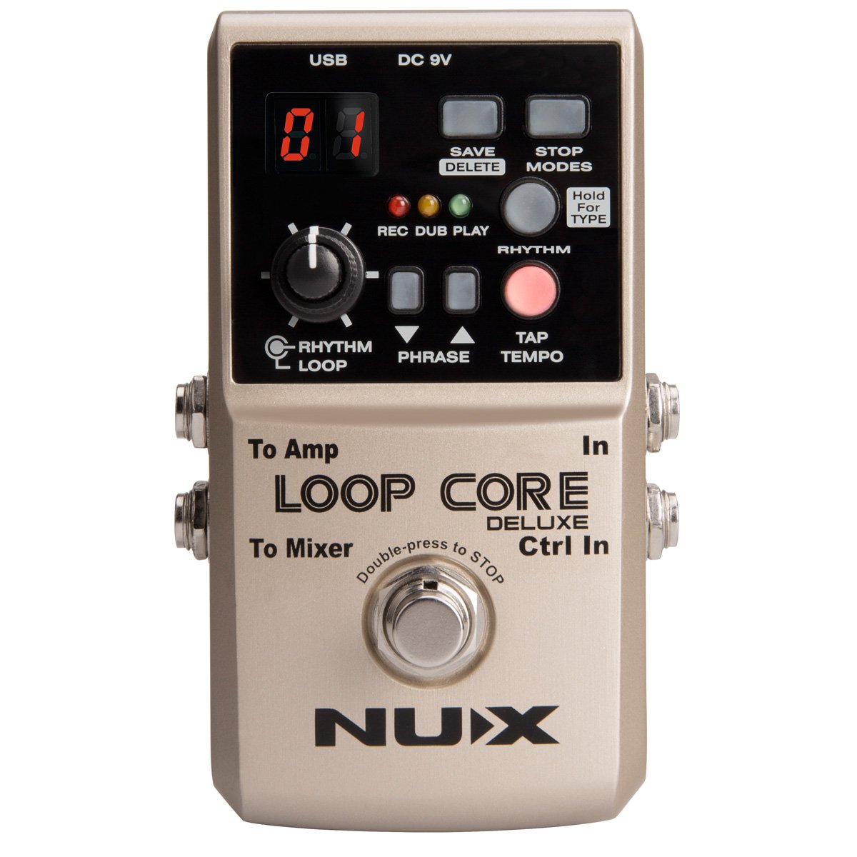 Amazon.com: NUX Loop Core Deluxe Guitar Looper Pedal, with NMP-2