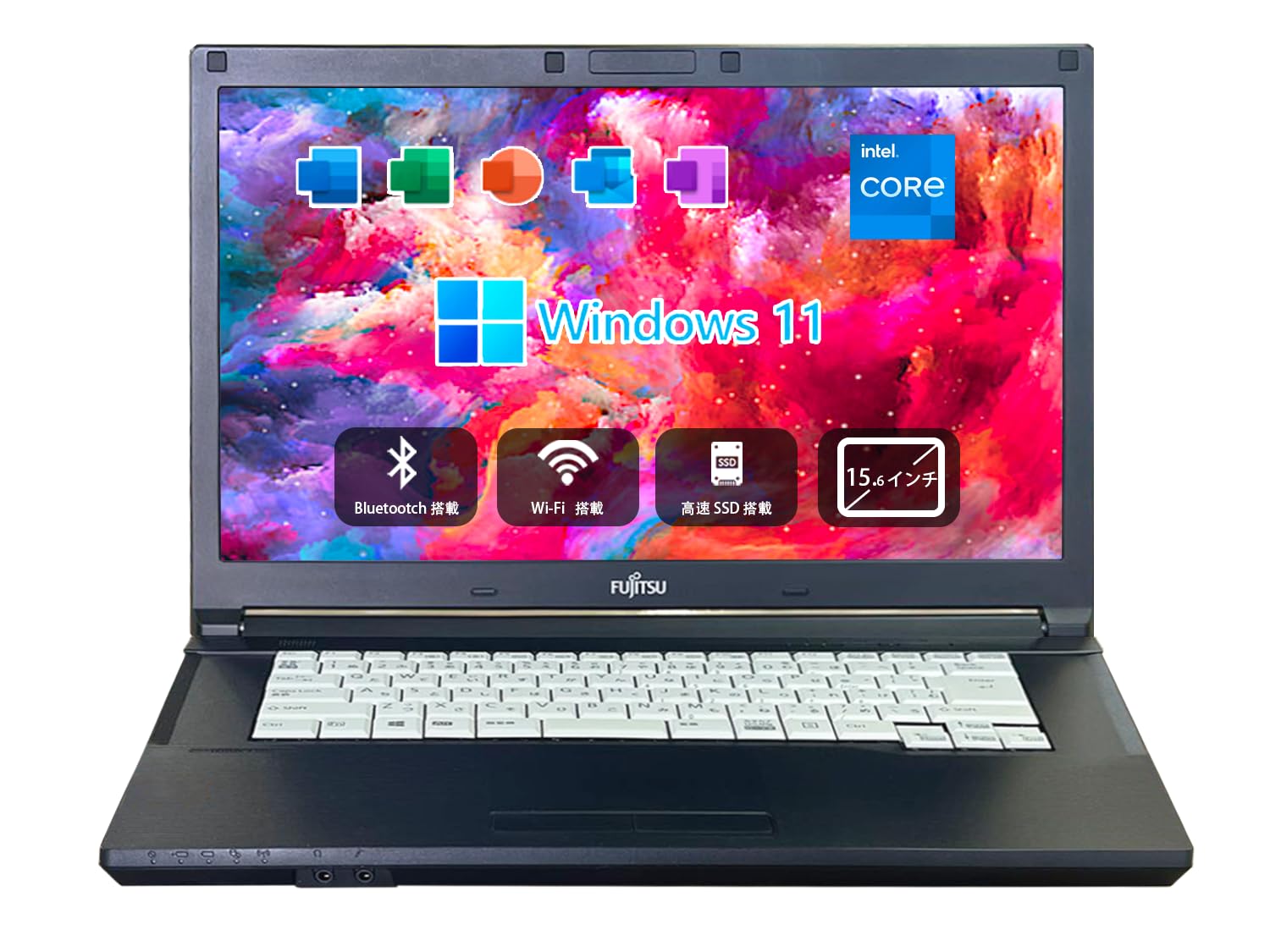 Amazon.co.jp: 【整備済み品】 富士通 ノートPC A579／15.6型 ／Win 11