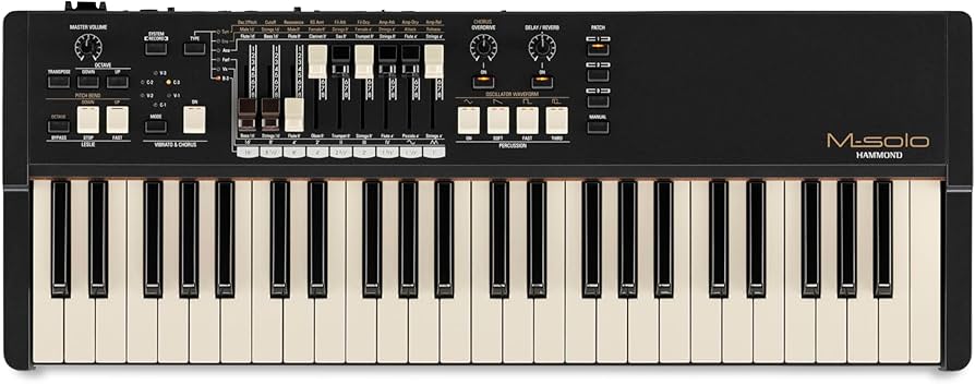 Amazon.co.jp: HAMMOND ハモンド ドローバーキーボード M-solo
