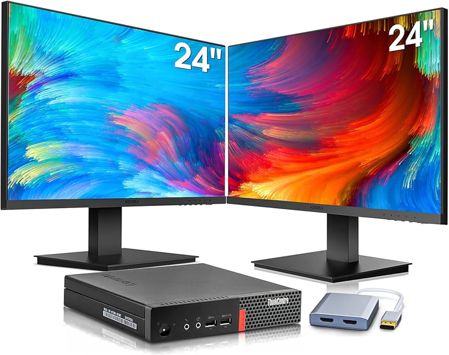 Amazon.com: Lenovo ThinkCentre M910q Tiny Desktop Computer with