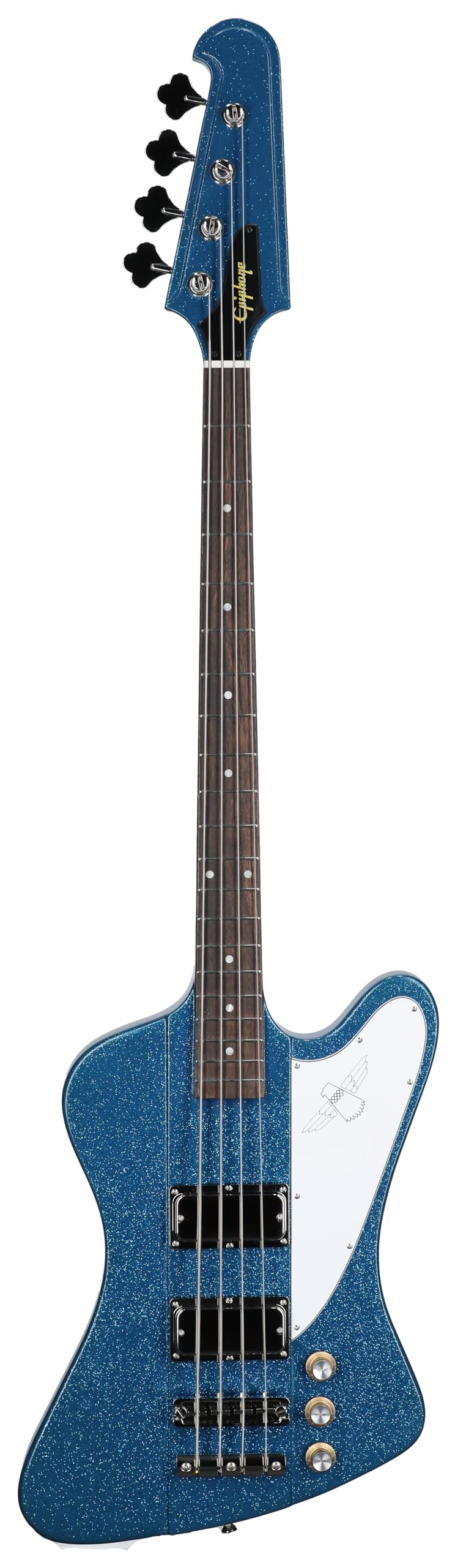 Amazon.com: Epiphone EXCLUSIVE Thunderbird 64 Bass, Brunswick Blue