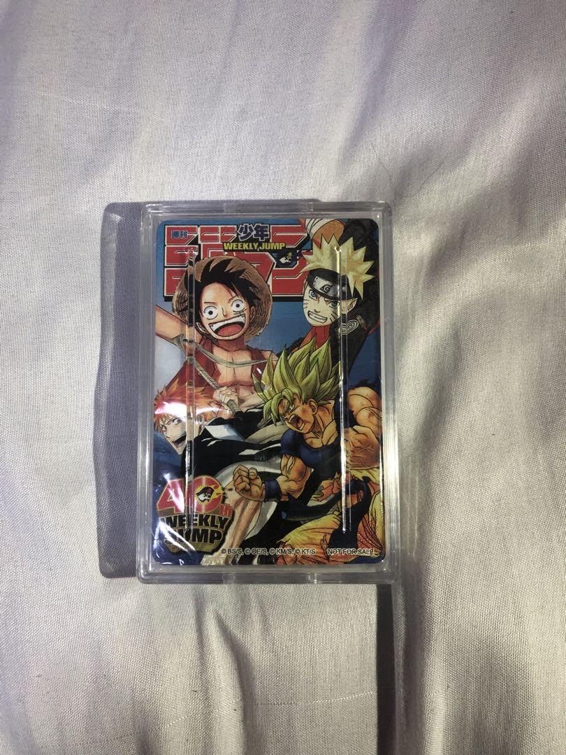 Amazon.co.jp: 週刊少年ジャンプ 40周年記念4大スター競演トランプ