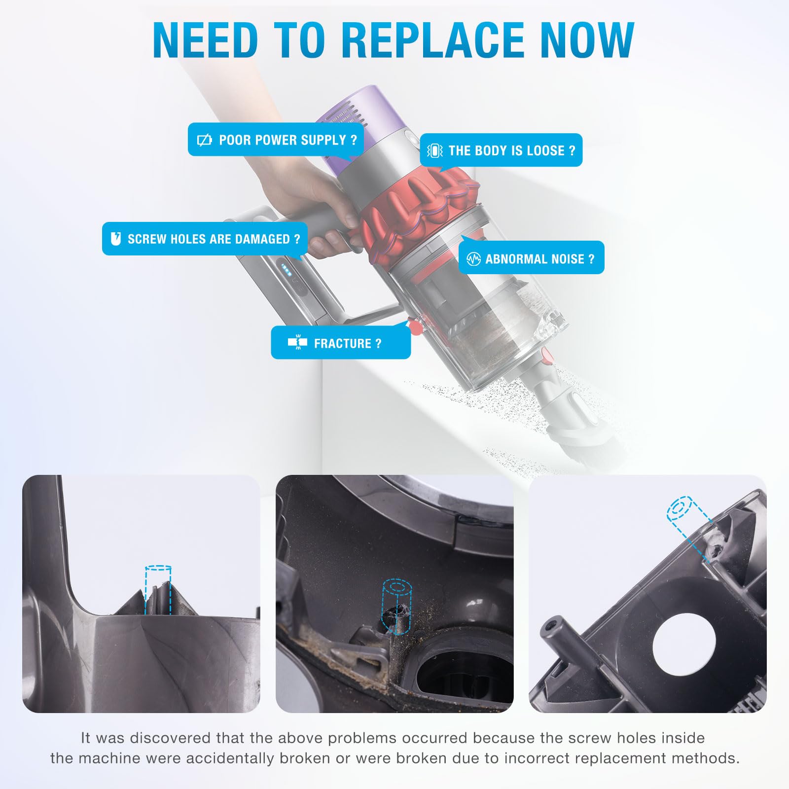 Amazon.com: V10 SV12 Main Body Assembly Housing Compatible with