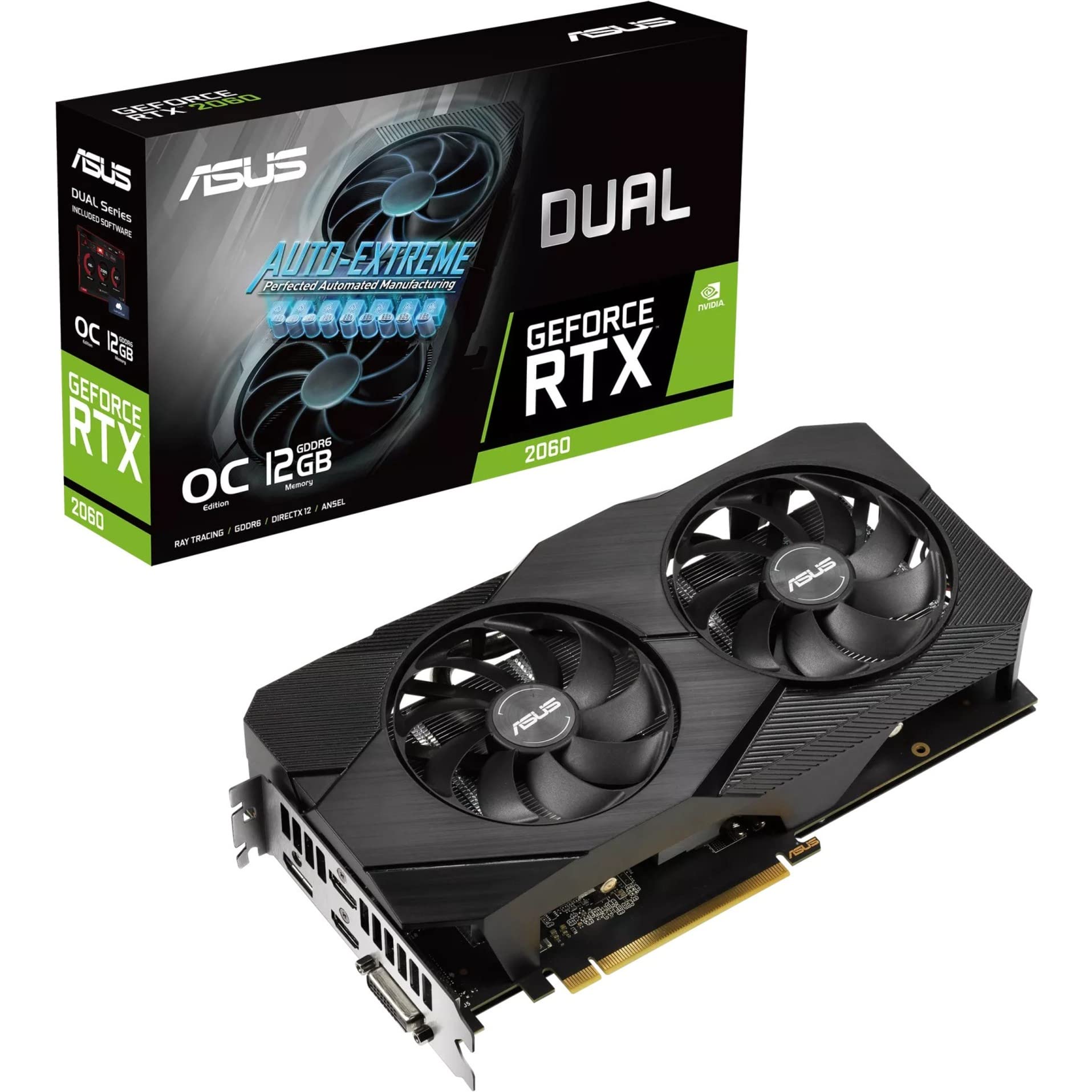 Amazon | ASUS Dual GeForce RTX 2060 EVO OCエディショングラフィック