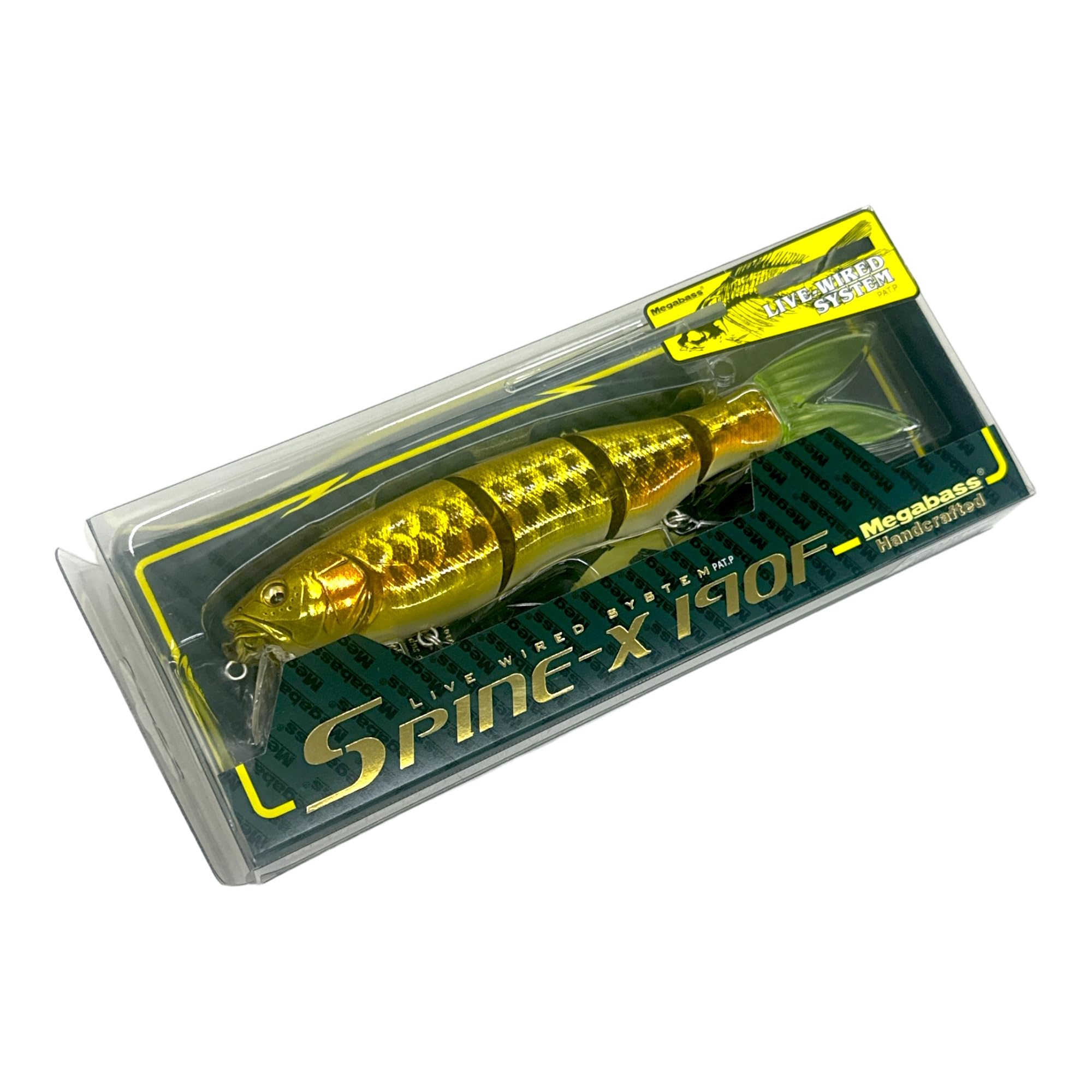 Amazon.co.jp: メガバス バスルアー SPINE-X 190F DRAGON FISH G