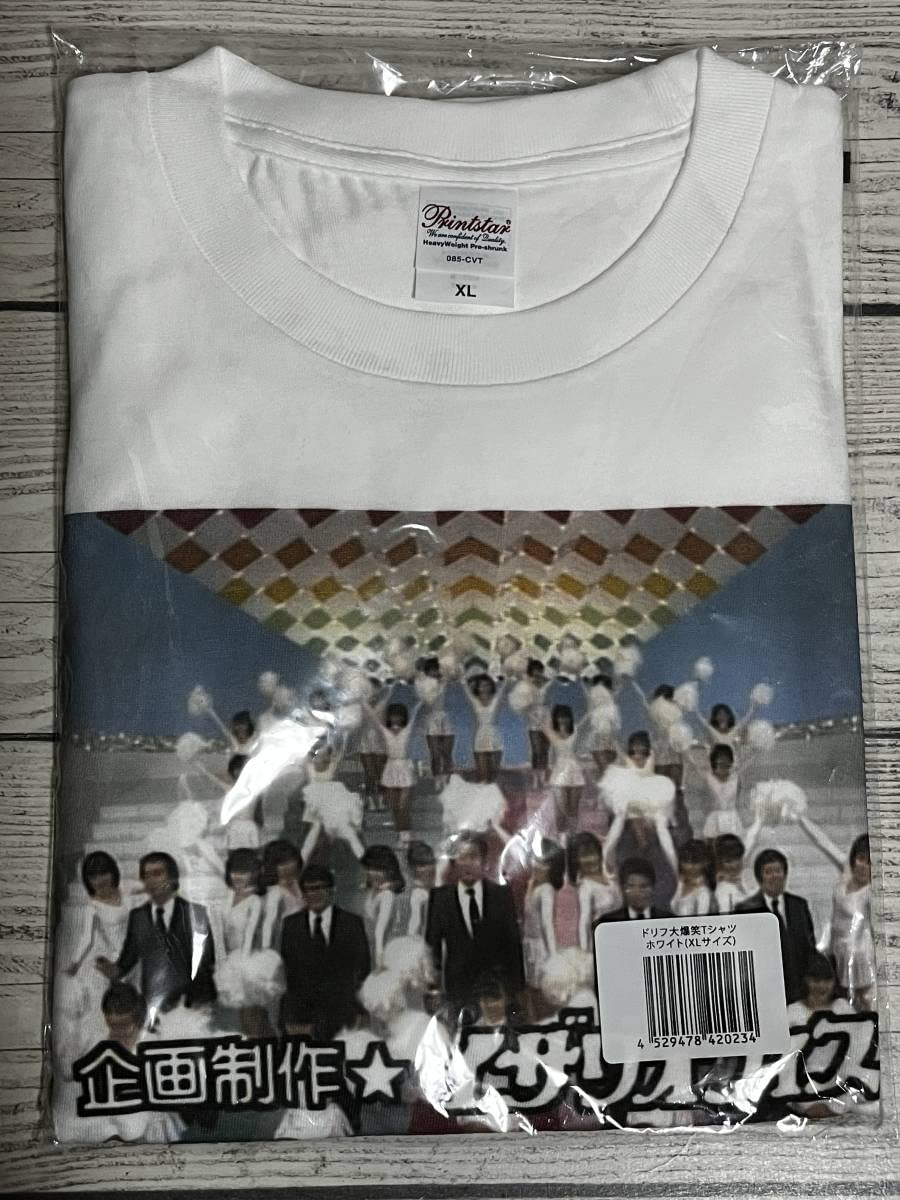 Amazon.co.jp: ザ・ドリフターズ 大爆笑 Tシャツ XLサイズ 全員集合