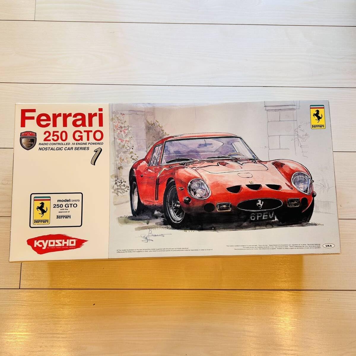 Amazon | 1/10 京商 フェラーリ250 GTO ノスタルジックカー ピュア10