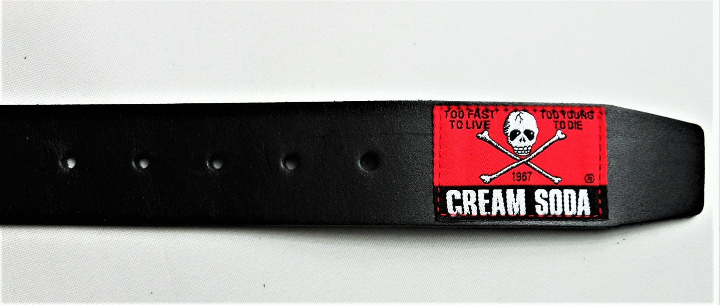 Amazon.co.jp: CREAM SODA ベルト 『BLACK』 ☆ PINK DRAGON クリーム