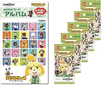 Amazon.co.jp: どうぶつの森amiiboカード 第1弾 (5パックセット)+