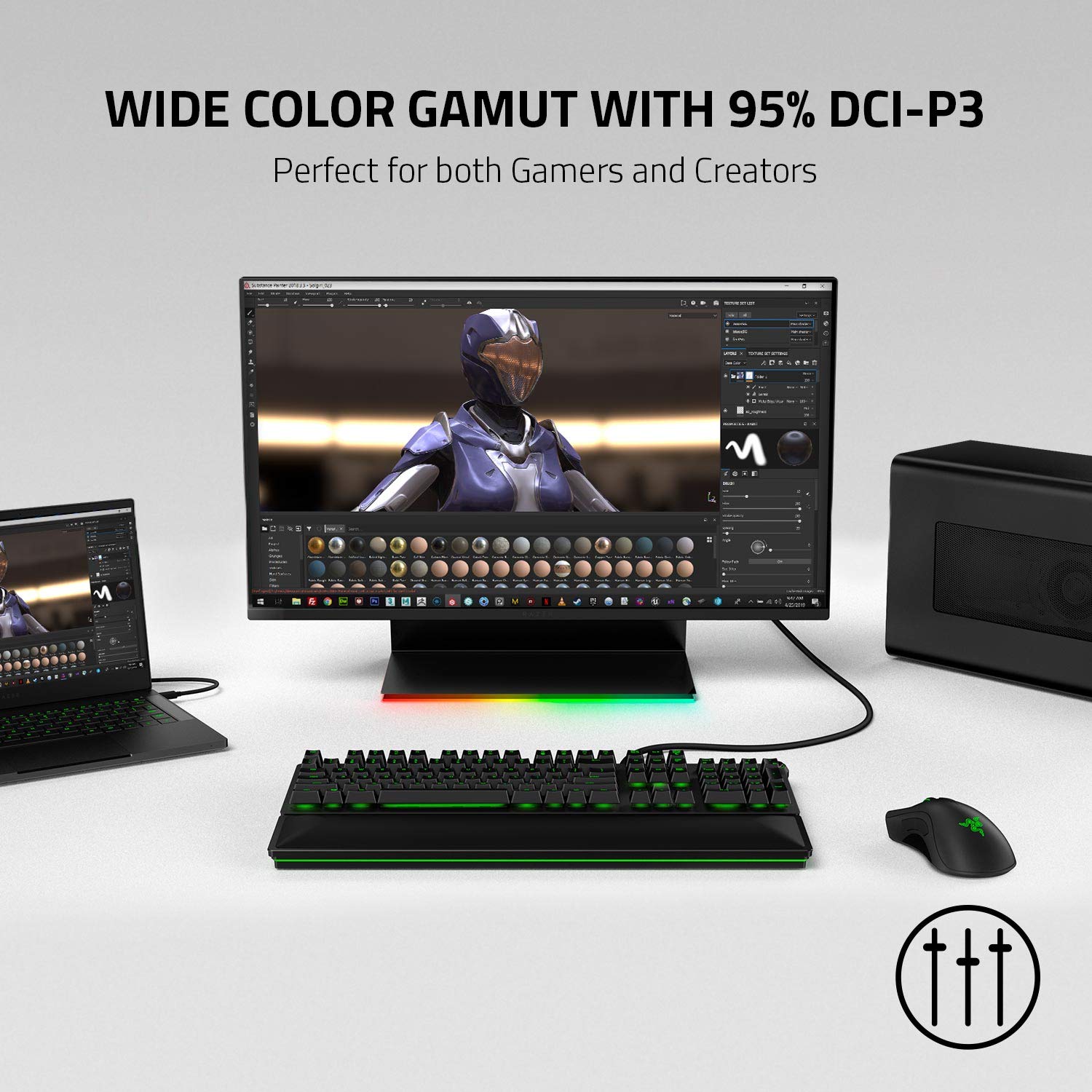 Amazon.co.jp: Razer Raptor 27インチ ゲーミングモニター: WQHD